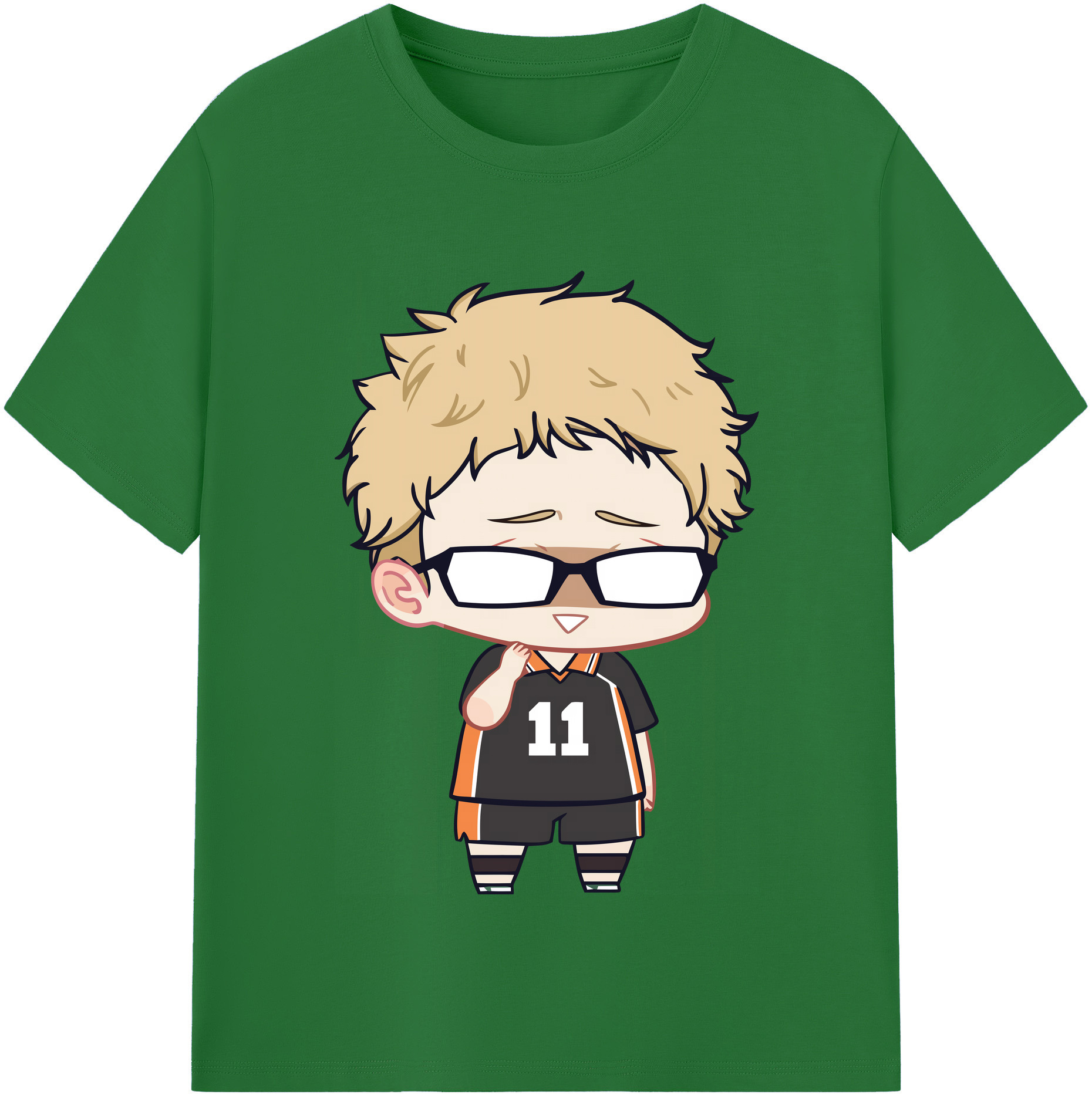 （画像用） ハイキュー!! Haikyu!! 綿100％半袖Tシャツ（フロントプリント）