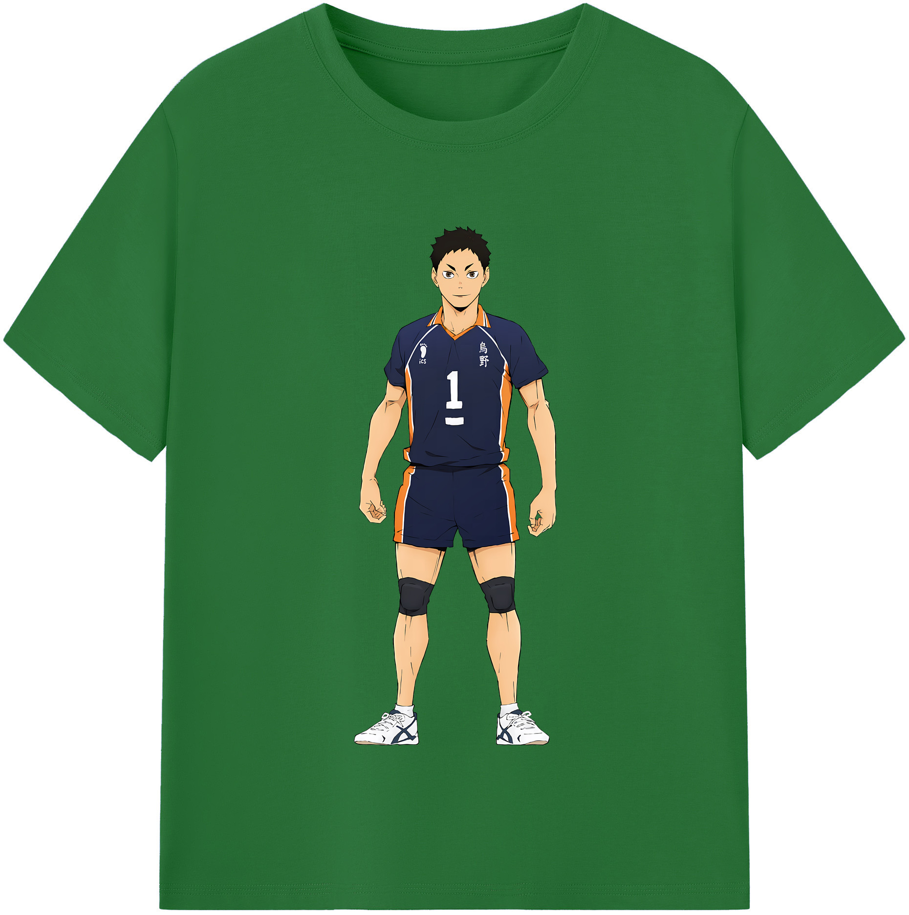 （画像用） ハイキュー!! Haikyu!! 綿100％半袖Tシャツ（フロントプリント）