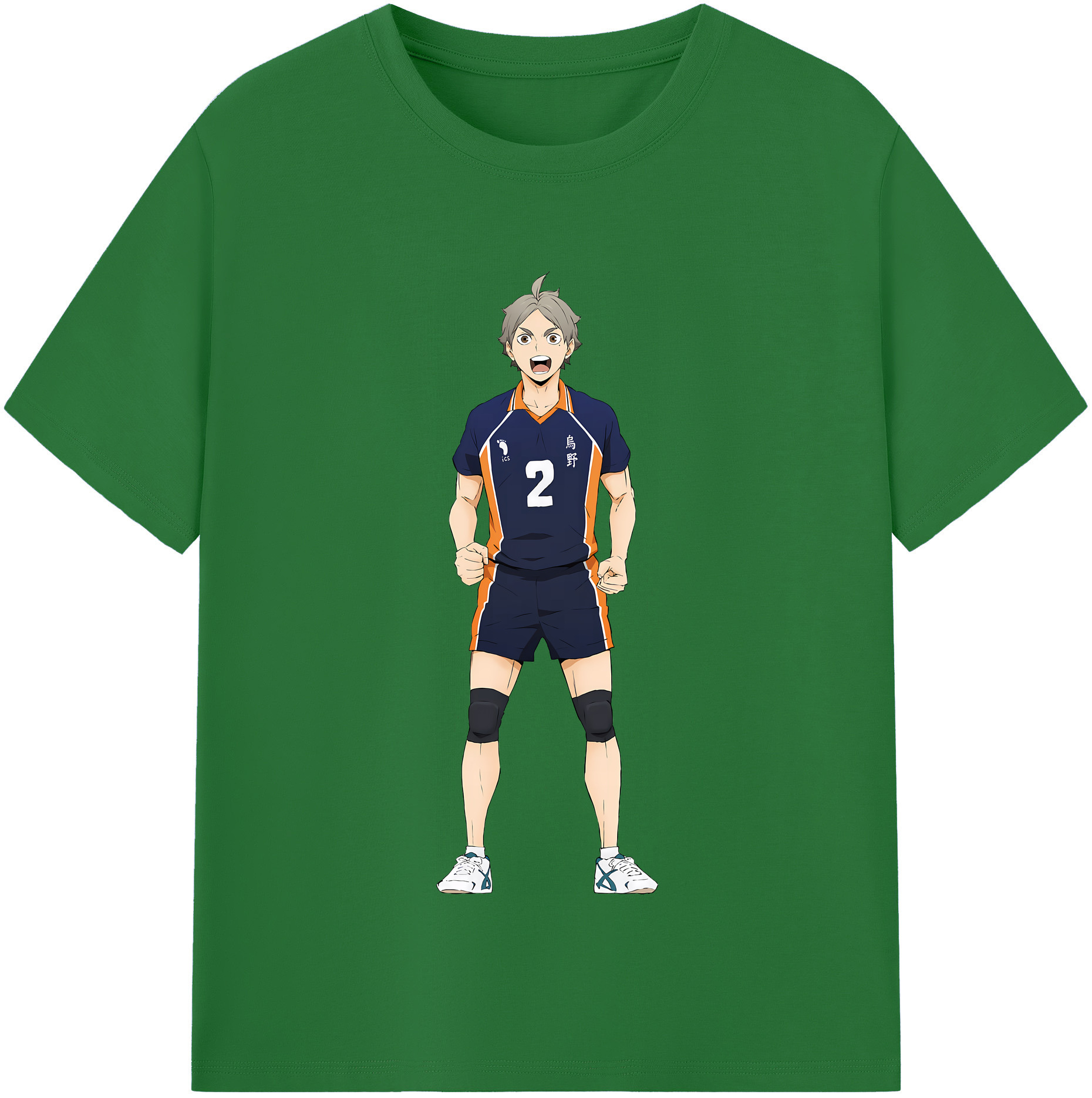 （画像用） ハイキュー!! Haikyu!! 綿100％半袖Tシャツ（フロントプリント）