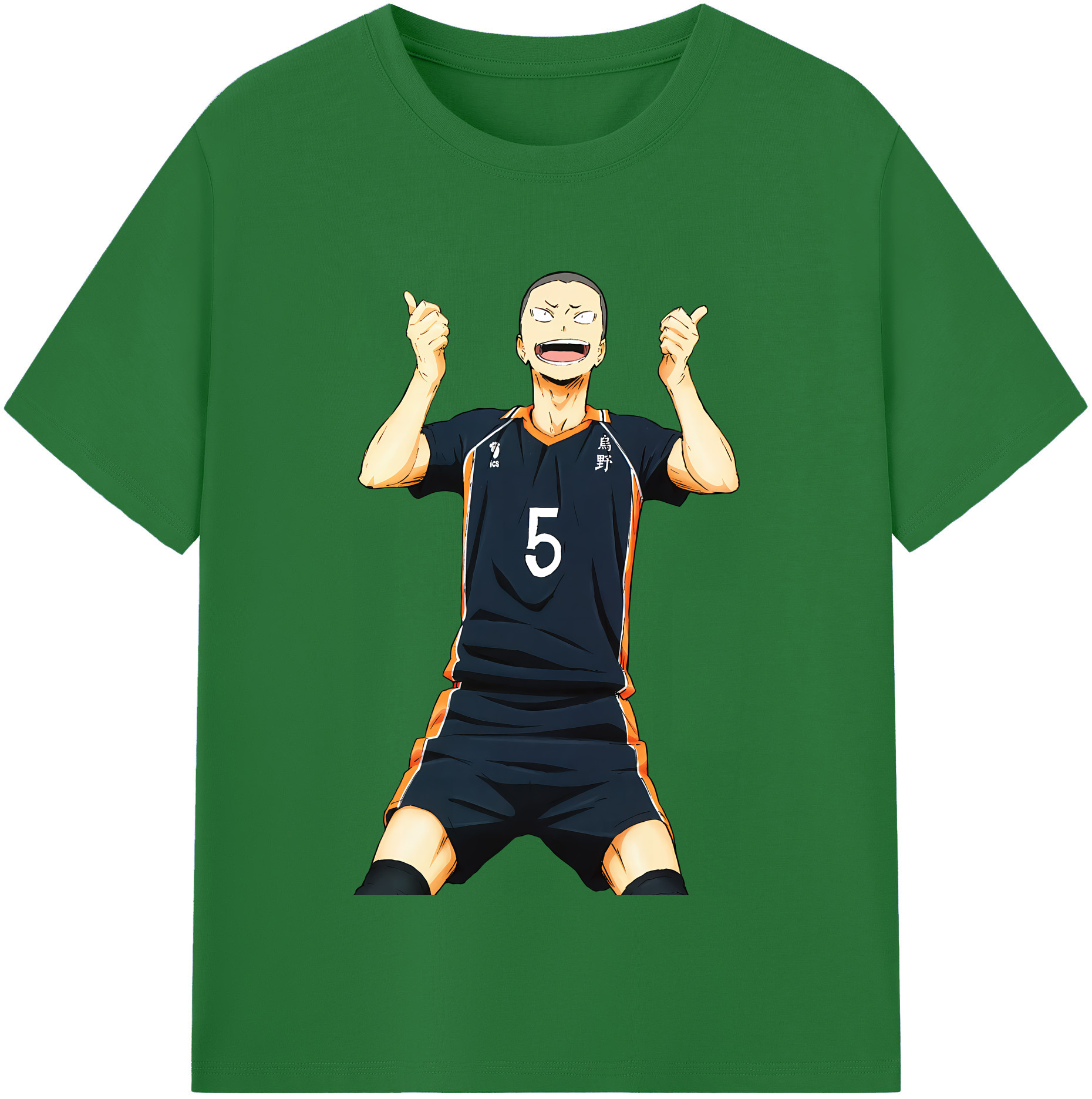 （画像用） ハイキュー!! Haikyu!! 綿100％半袖Tシャツ（フロントプリント）