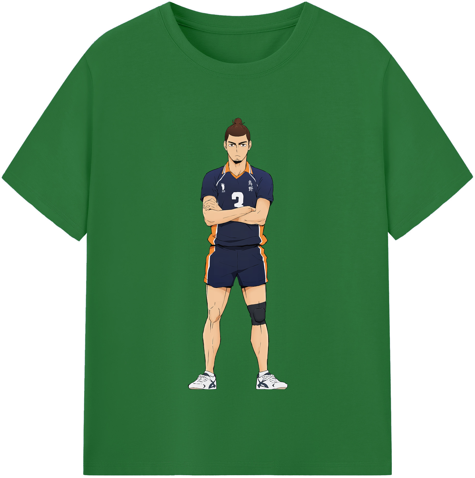 （画像用） ハイキュー!! Haikyu!! 綿100％半袖Tシャツ（フロントプリント）