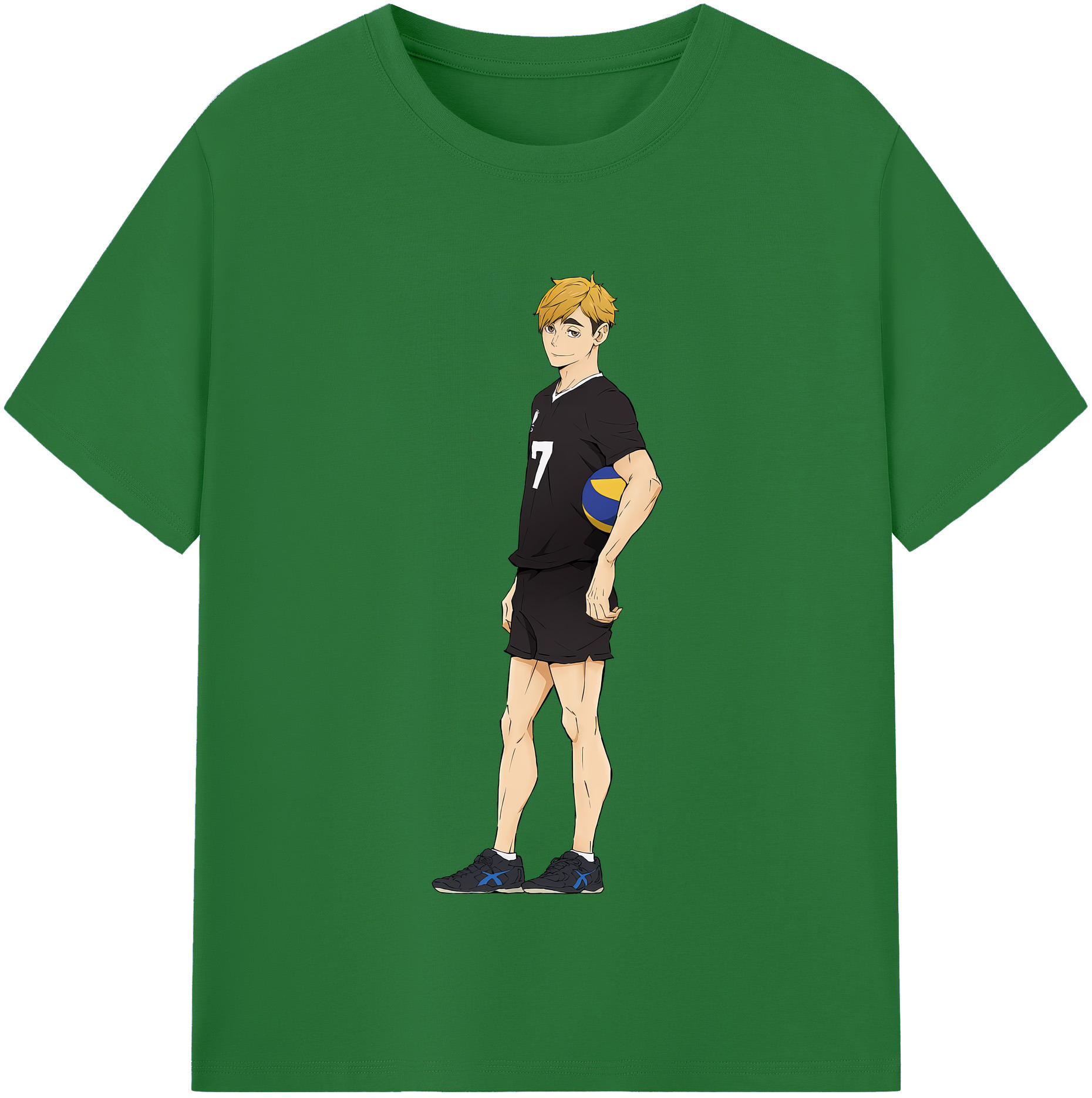 （画像用） ハイキュー!! Haikyu!! 綿100％半袖Tシャツ（フロントプリント）