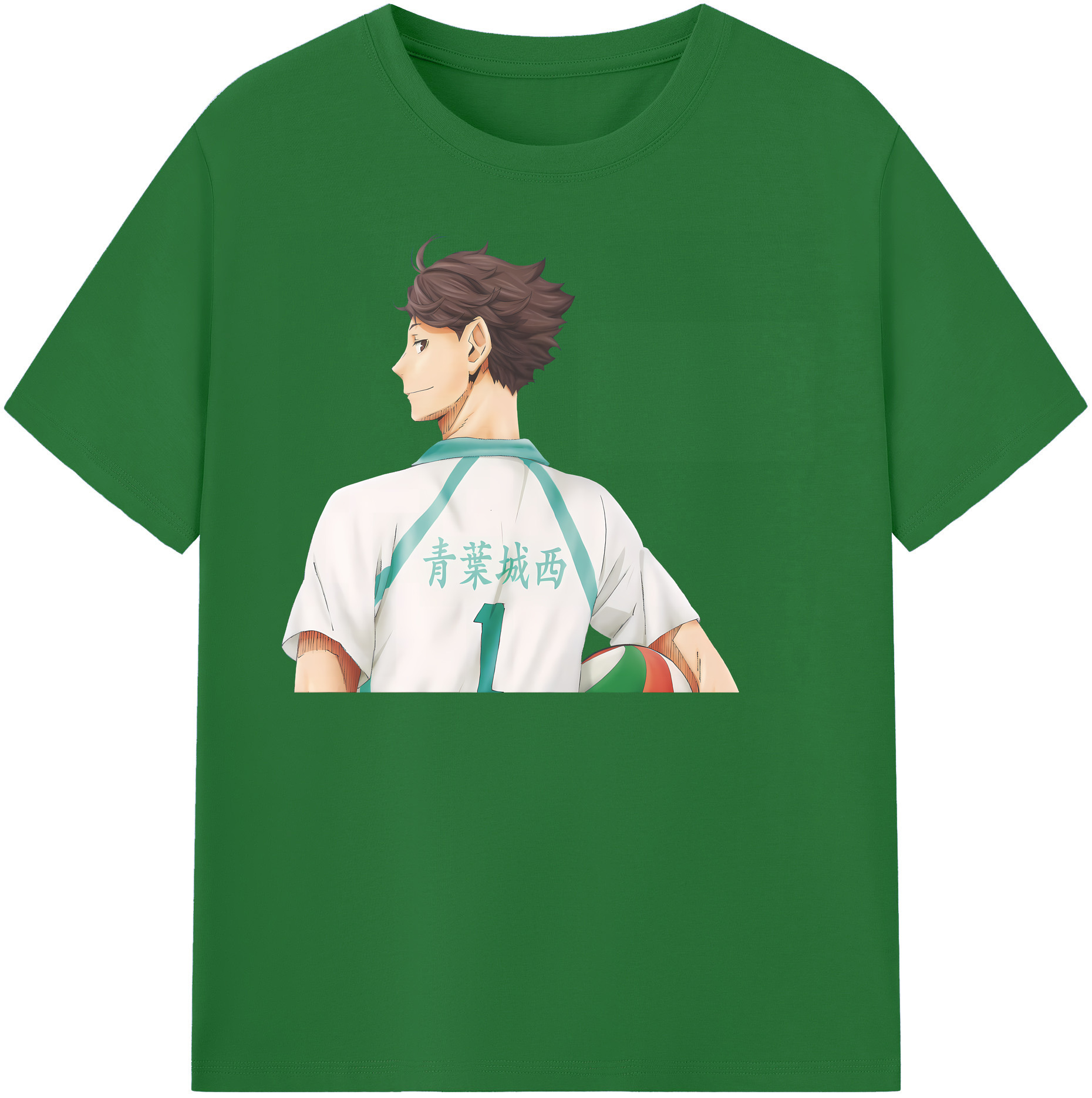 （画像用） ハイキュー!! Haikyu!! 綿100％半袖Tシャツ（フロントプリント）