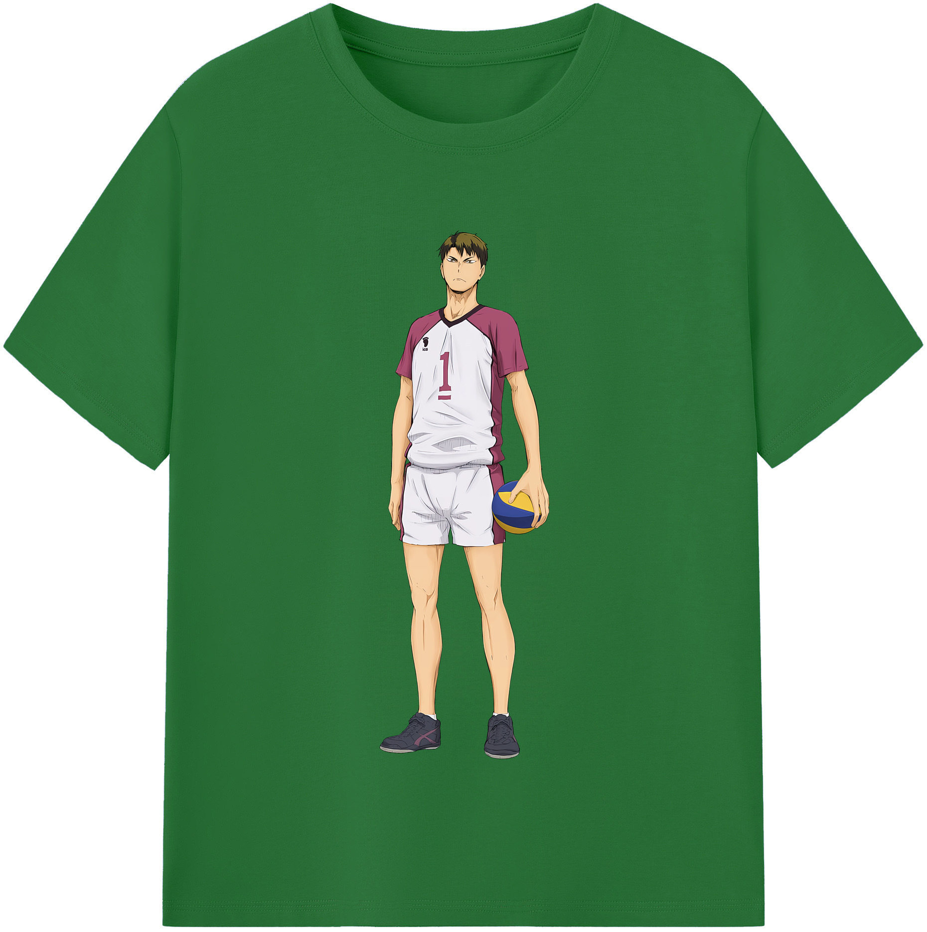 （画像用） ハイキュー!! Haikyu!! 綿100％半袖Tシャツ（フロントプリント）