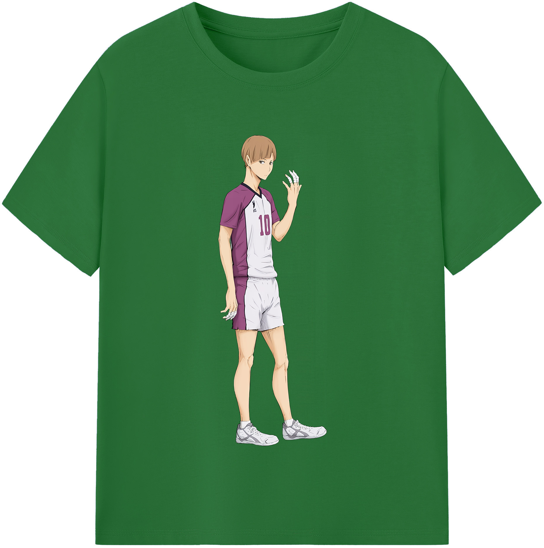 （画像用） ハイキュー!! Haikyu!! 綿100％半袖Tシャツ（フロントプリント）