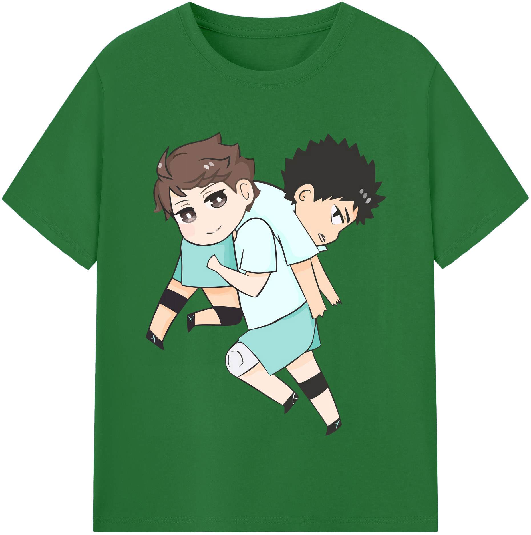 （画像用） ハイキュー!! Haikyu!! 綿100％半袖Tシャツ（フロントプリント）