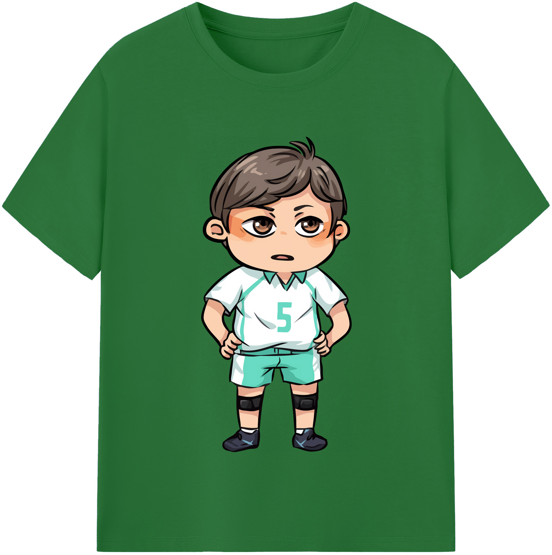 （画像用） ハイキュー!! Haikyu!! 綿100％半袖Tシャツ（フロントプリント）