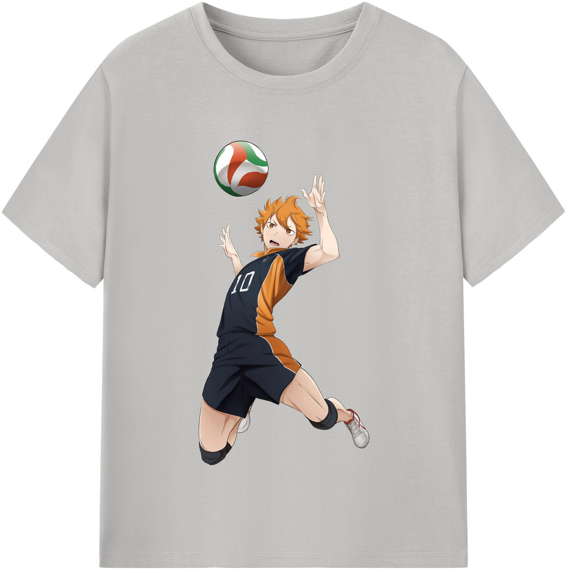 （画像用） ハイキュー!! Haikyu!! 綿100％半袖Tシャツ（フロントプリント）