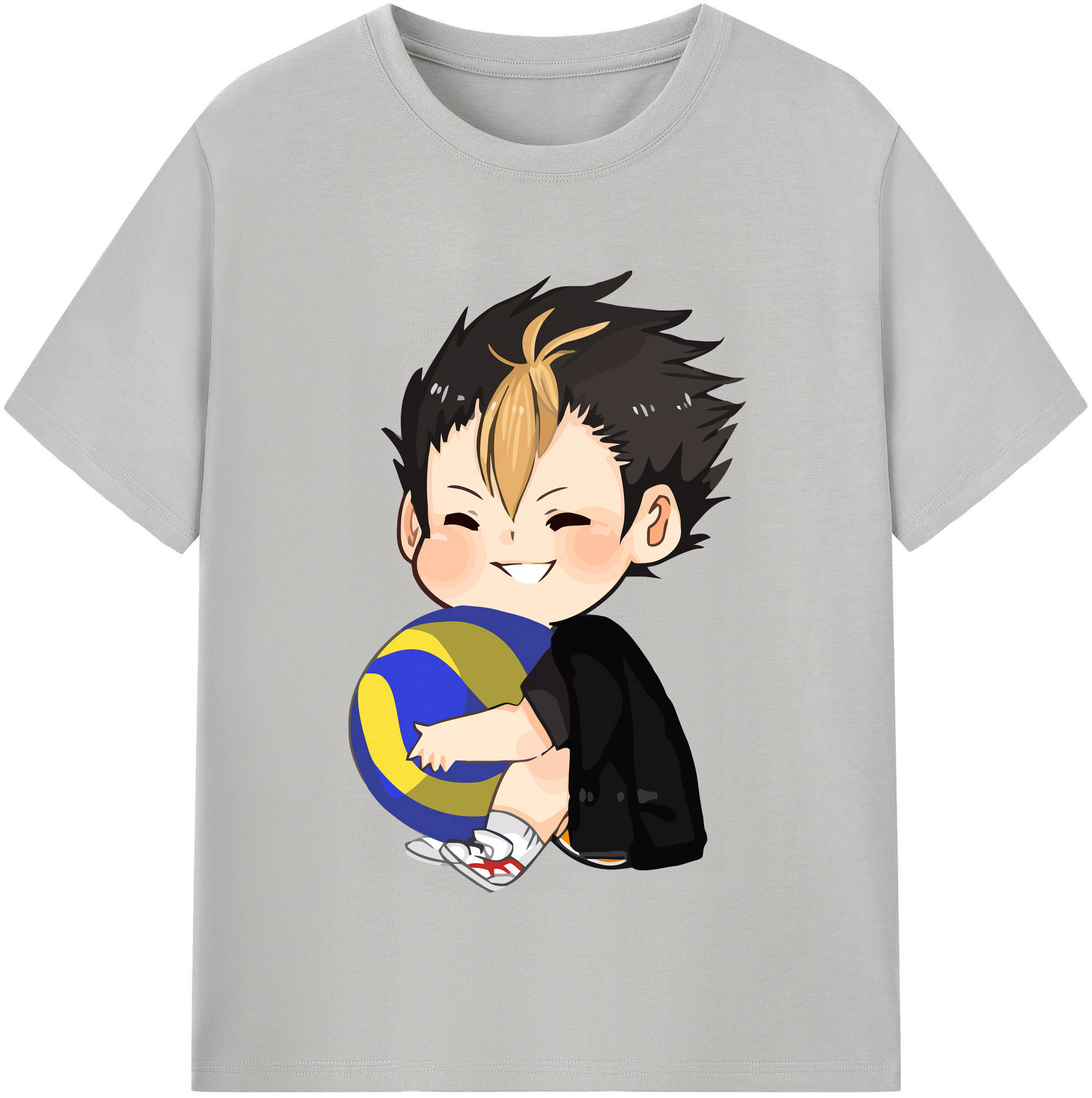（画像用） ハイキュー!! Haikyu!! 綿100％半袖Tシャツ（フロントプリント）