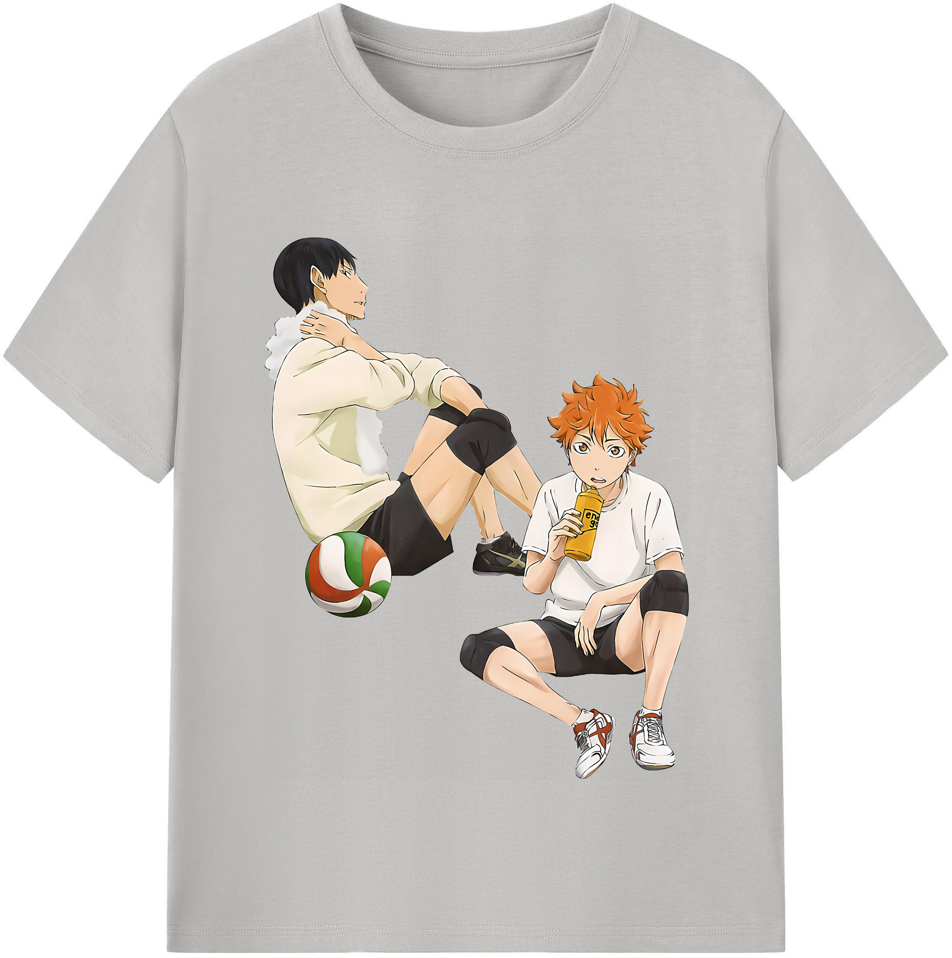 （画像用） ハイキュー!! Haikyu!! 綿100％半袖Tシャツ（フロントプリント）