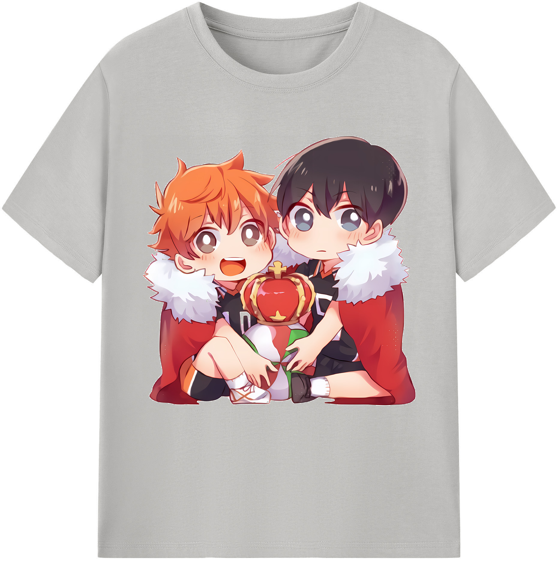 （画像用） ハイキュー!! Haikyu!! 綿100％半袖Tシャツ（フロントプリント）