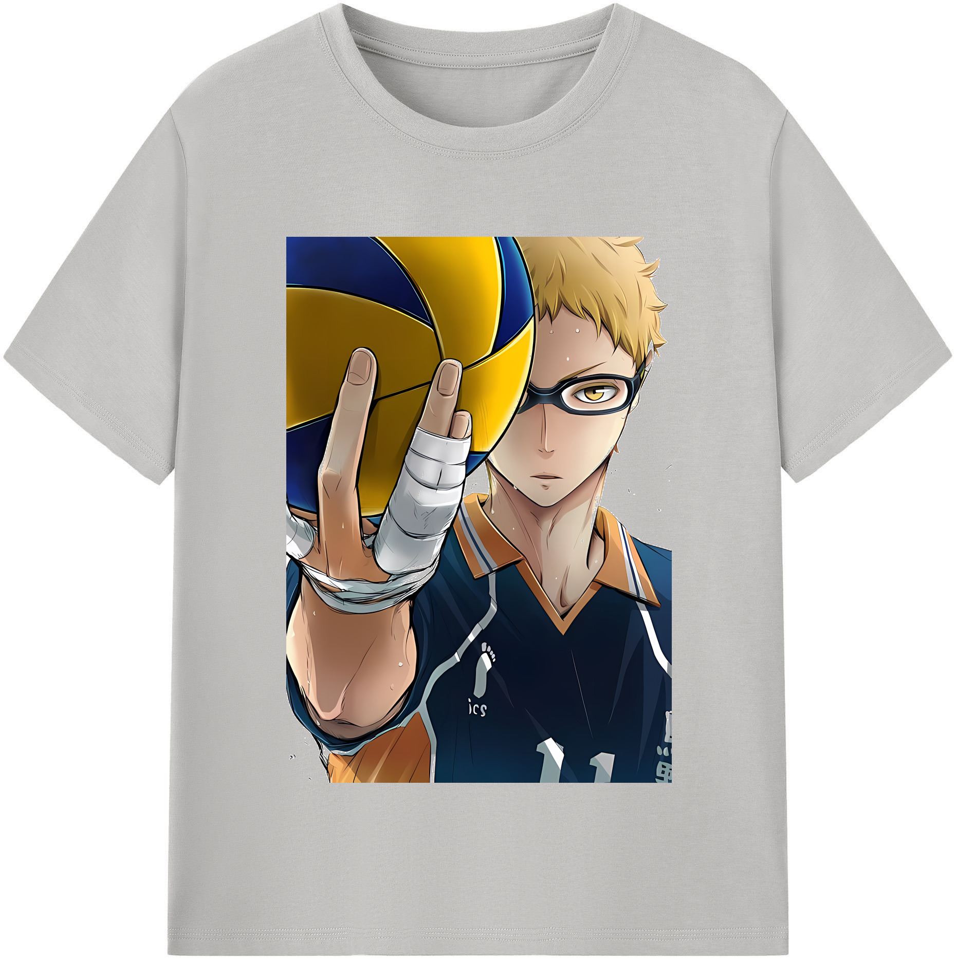 （画像用） ハイキュー!! Haikyu!! 綿100％半袖Tシャツ（フロントプリント）