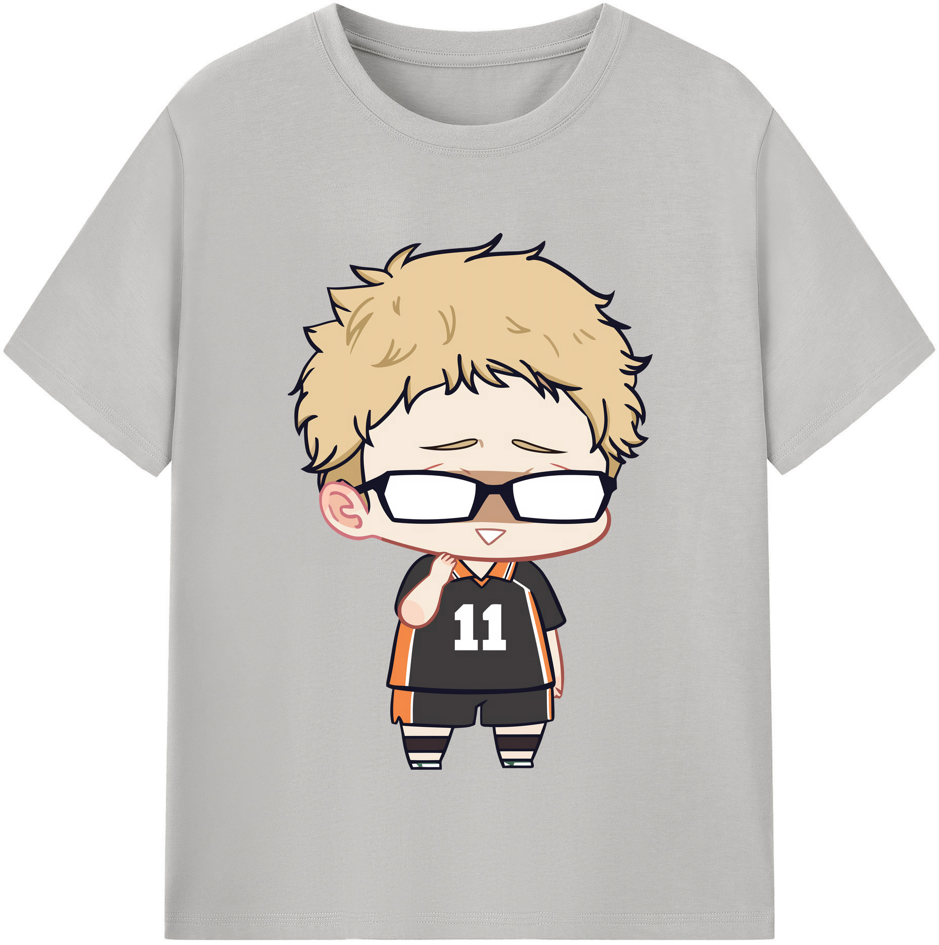 （画像用） ハイキュー!! Haikyu!! 綿100％半袖Tシャツ（フロントプリント）