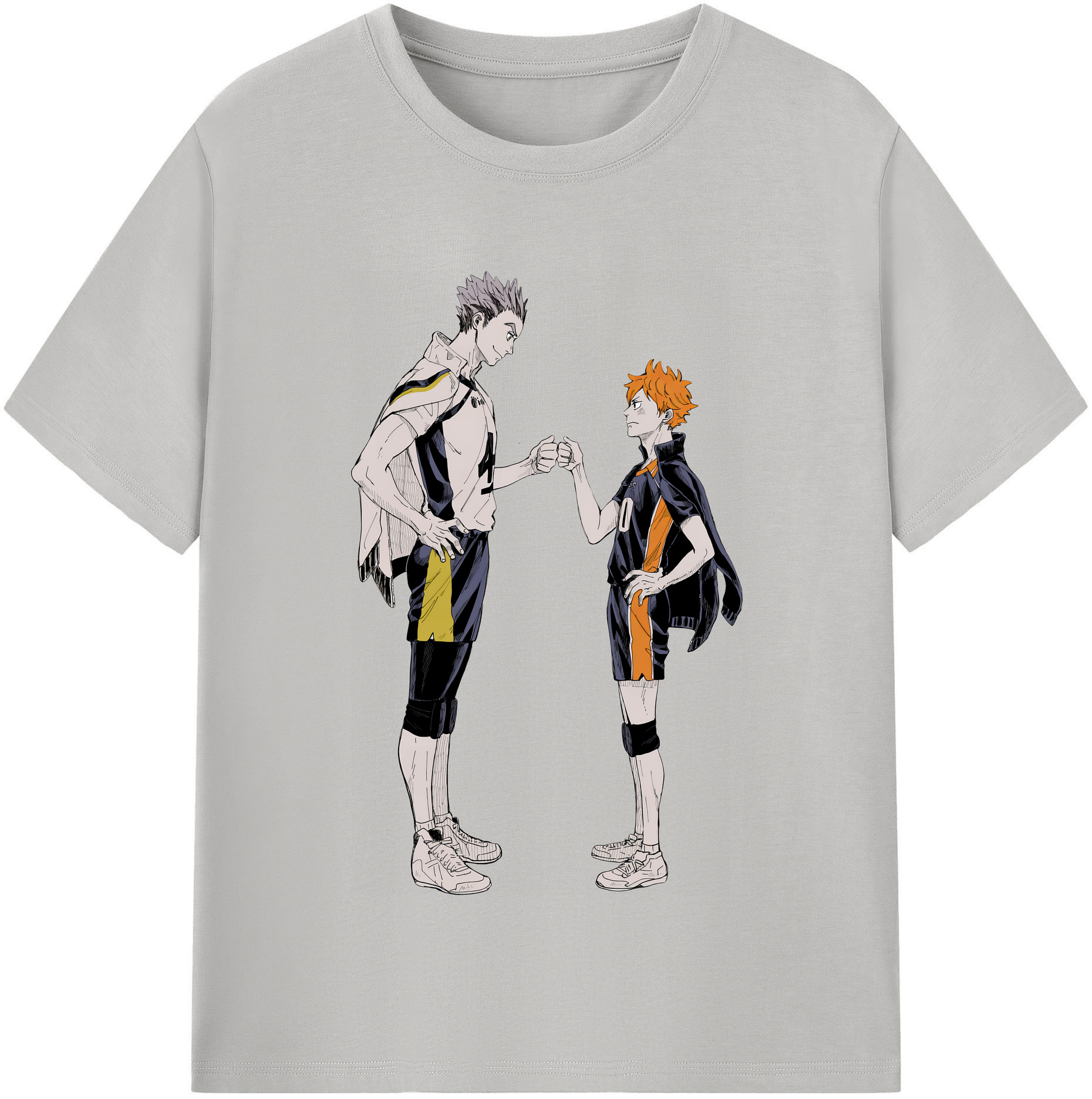 （画像用） ハイキュー!! Haikyu!! 綿100％半袖Tシャツ（フロントプリント）