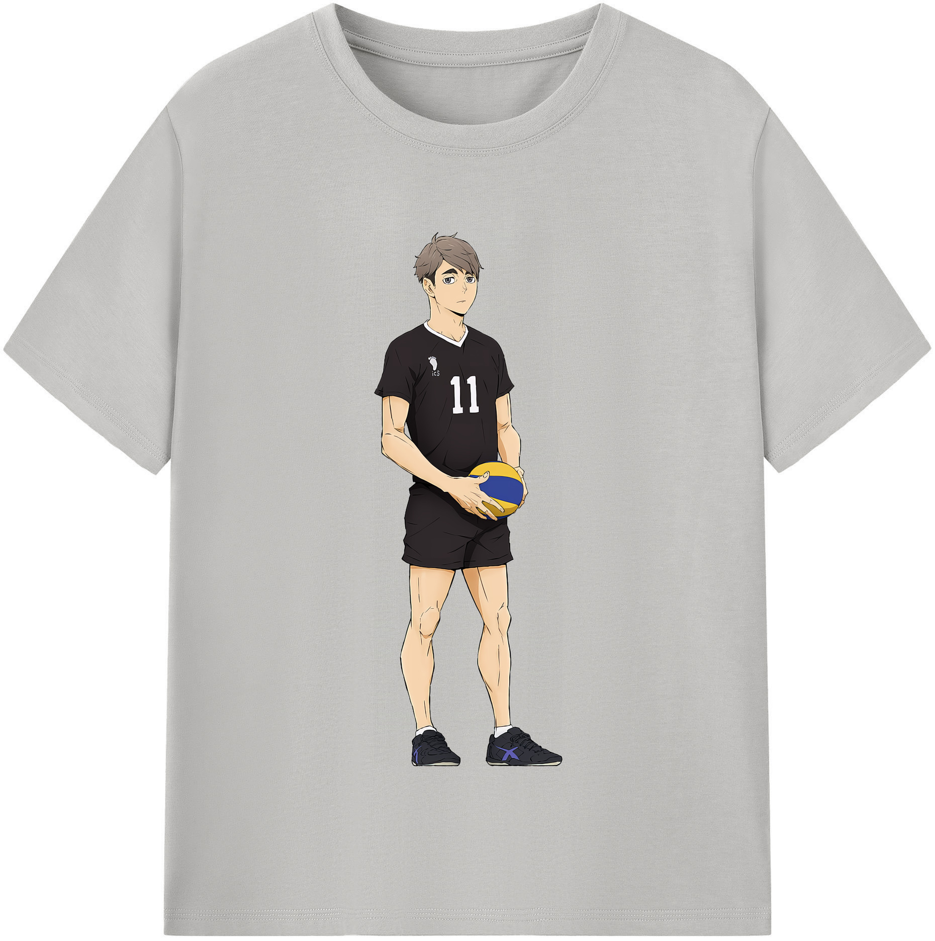 （画像用） ハイキュー!! Haikyu!! 綿100％半袖Tシャツ（フロントプリント）