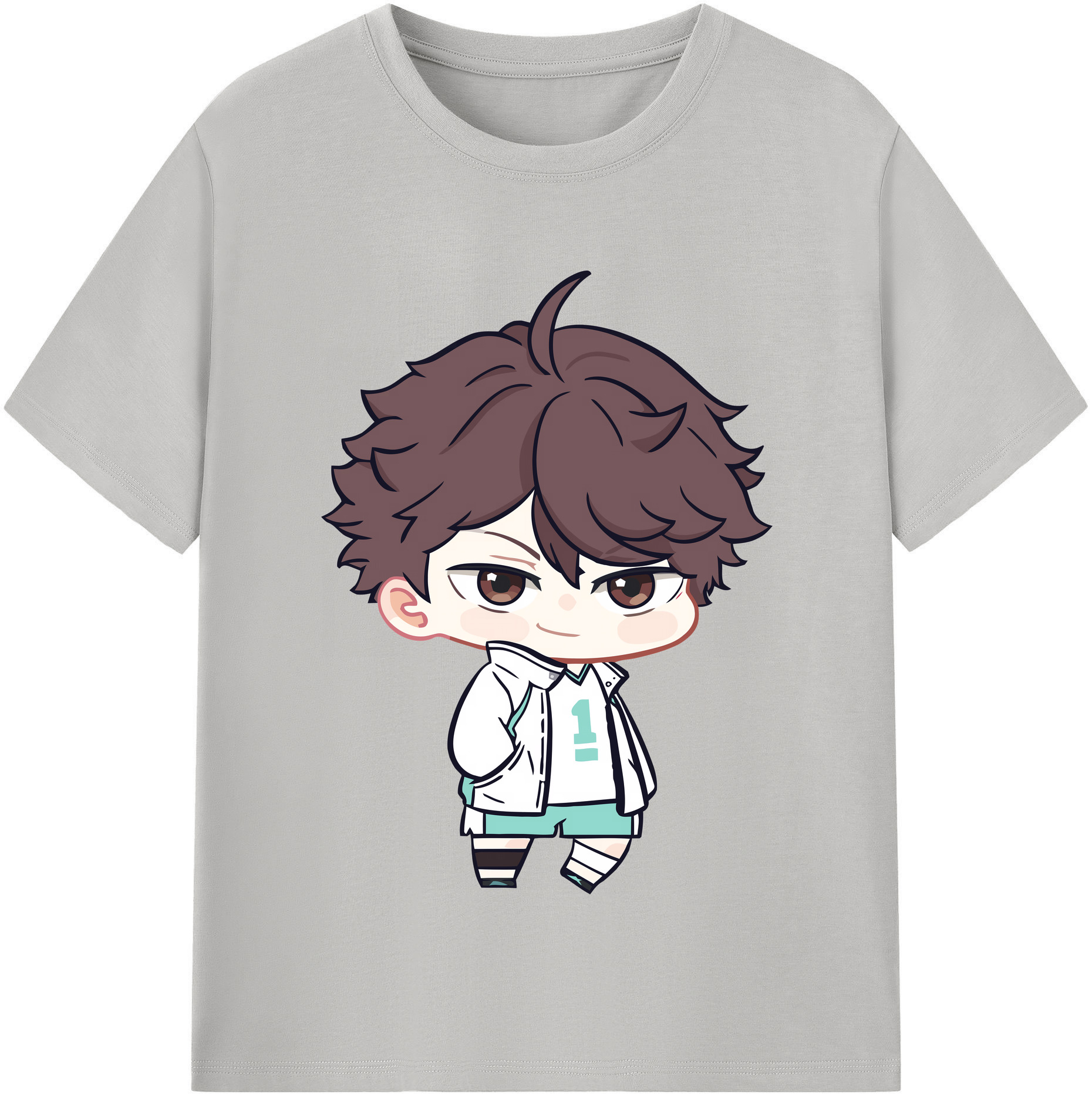 （画像用） ハイキュー!! Haikyu!! 綿100％半袖Tシャツ（フロントプリント）