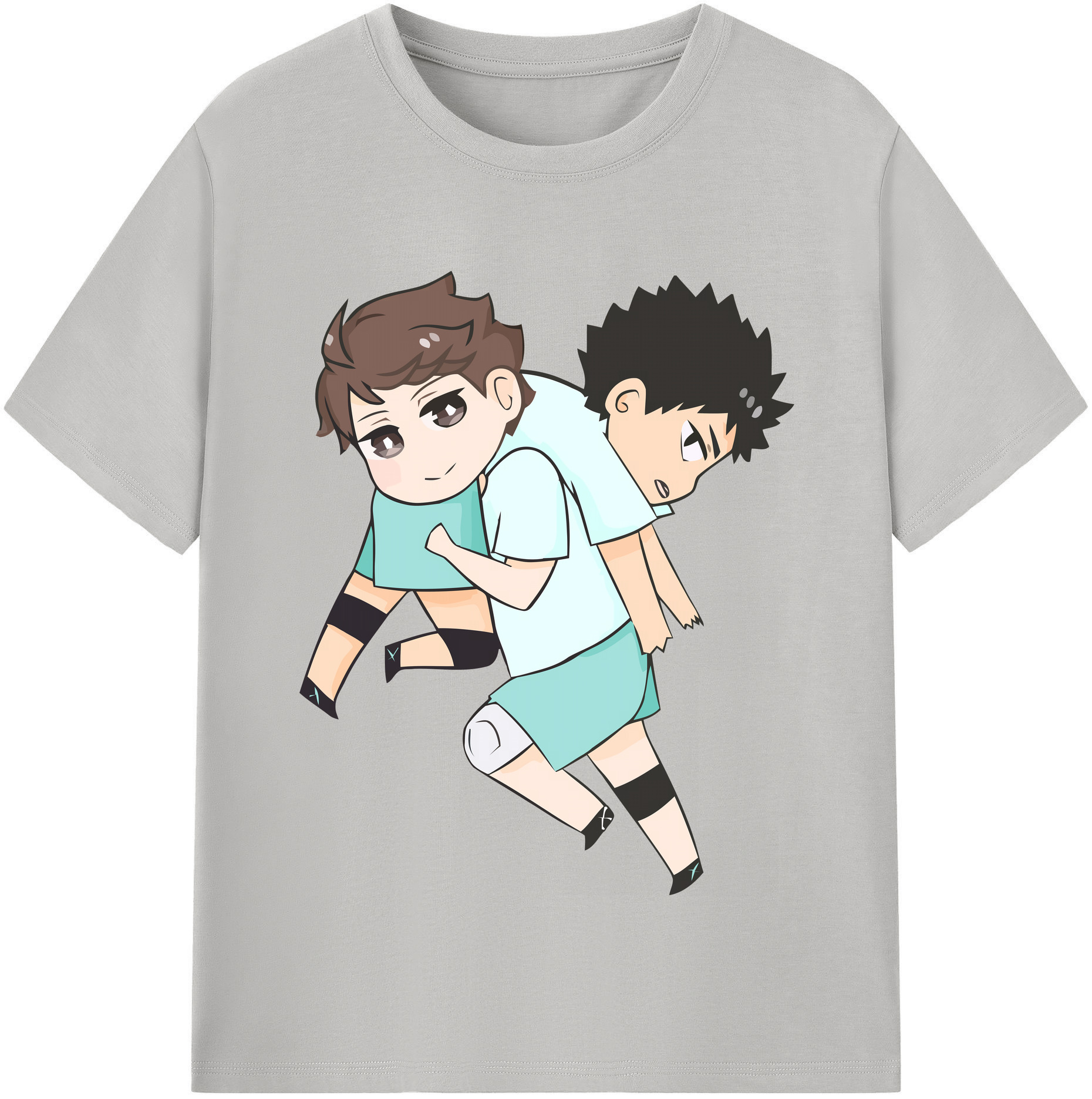 （画像用） ハイキュー!! Haikyu!! 綿100％半袖Tシャツ（フロントプリント）
