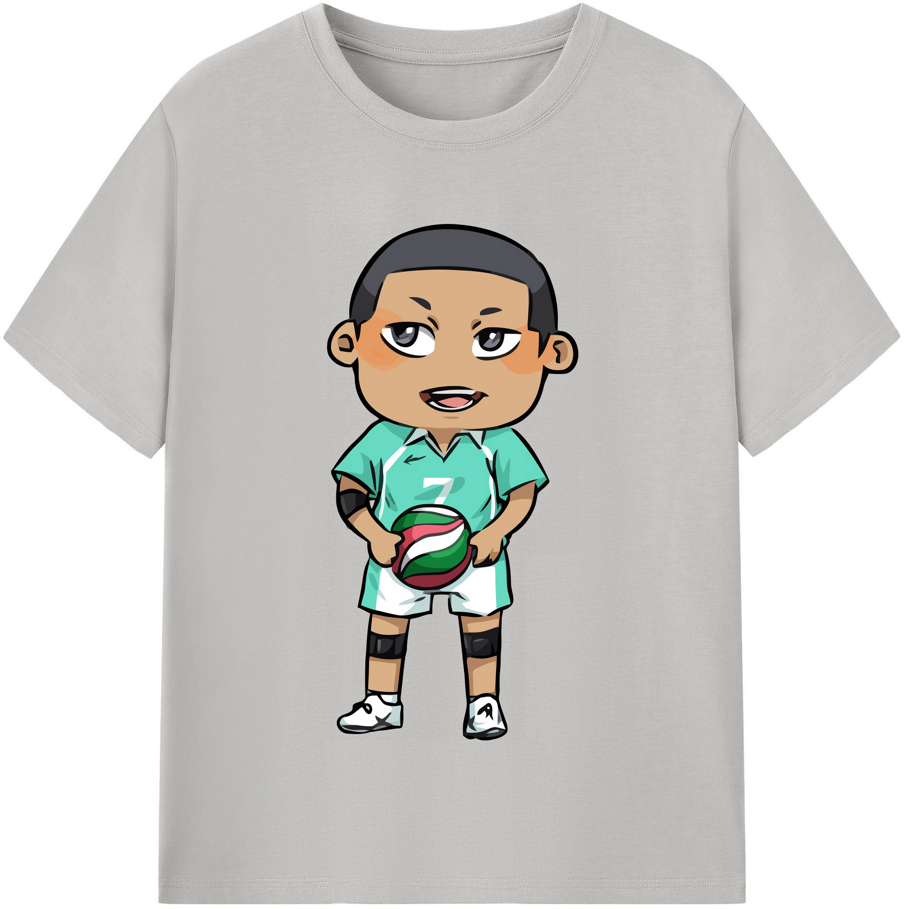 （画像用） ハイキュー!! Haikyu!! 綿100％半袖Tシャツ（フロントプリント）