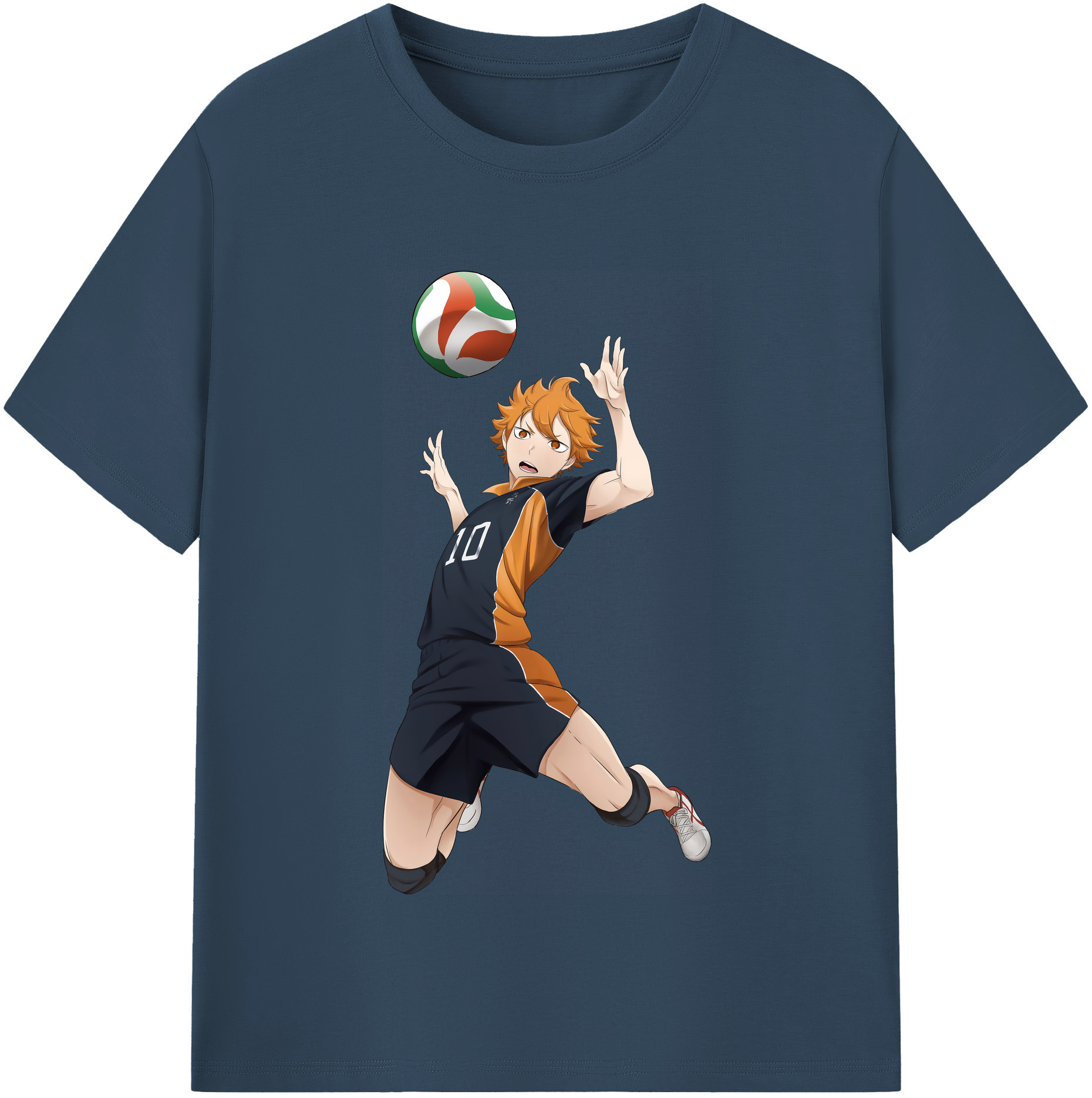 （画像用） ハイキュー!! Haikyu!! 綿100％半袖Tシャツ（フロントプリント）