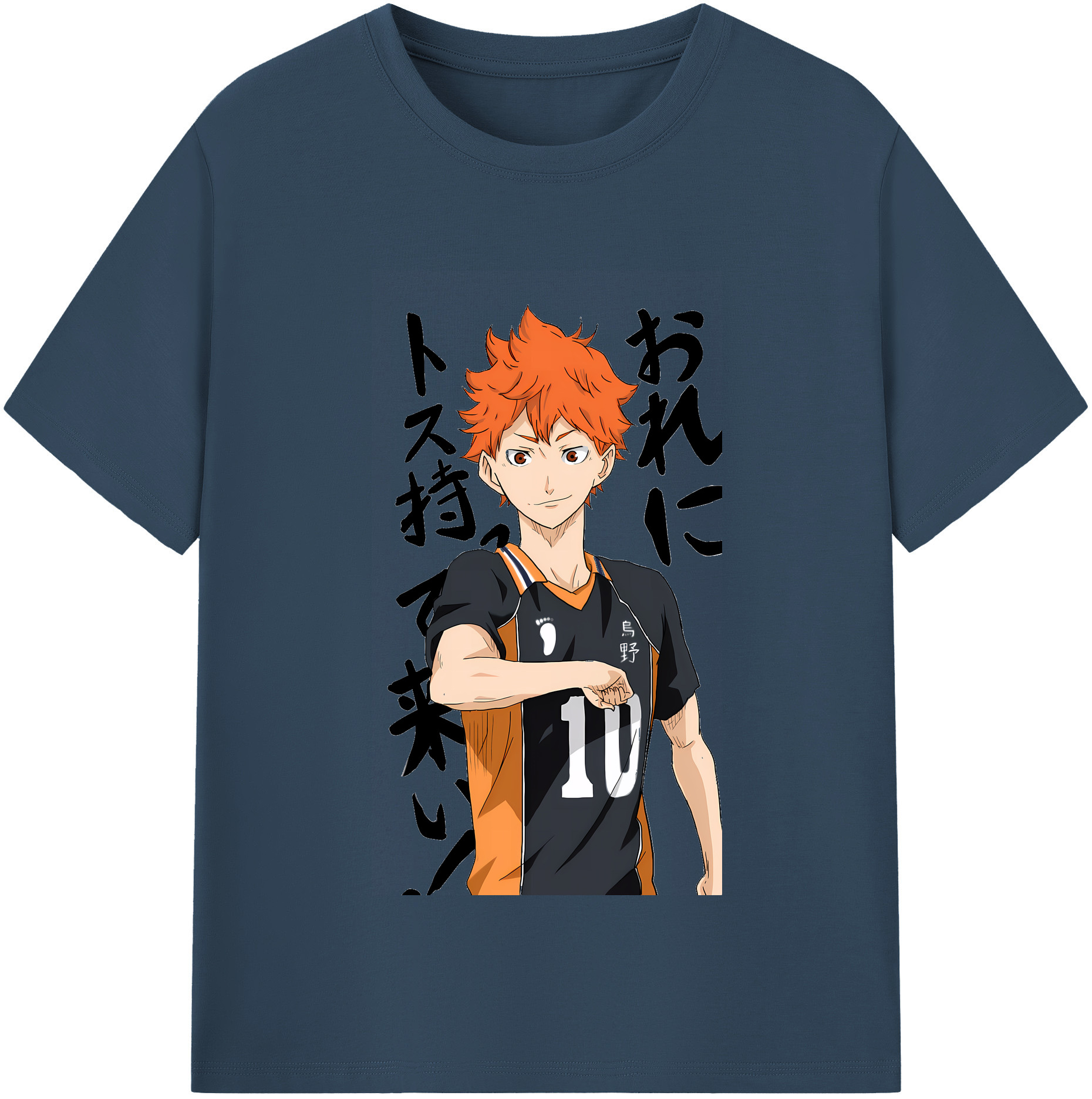 （画像用） ハイキュー!! Haikyu!! 綿100％半袖Tシャツ（フロントプリント）