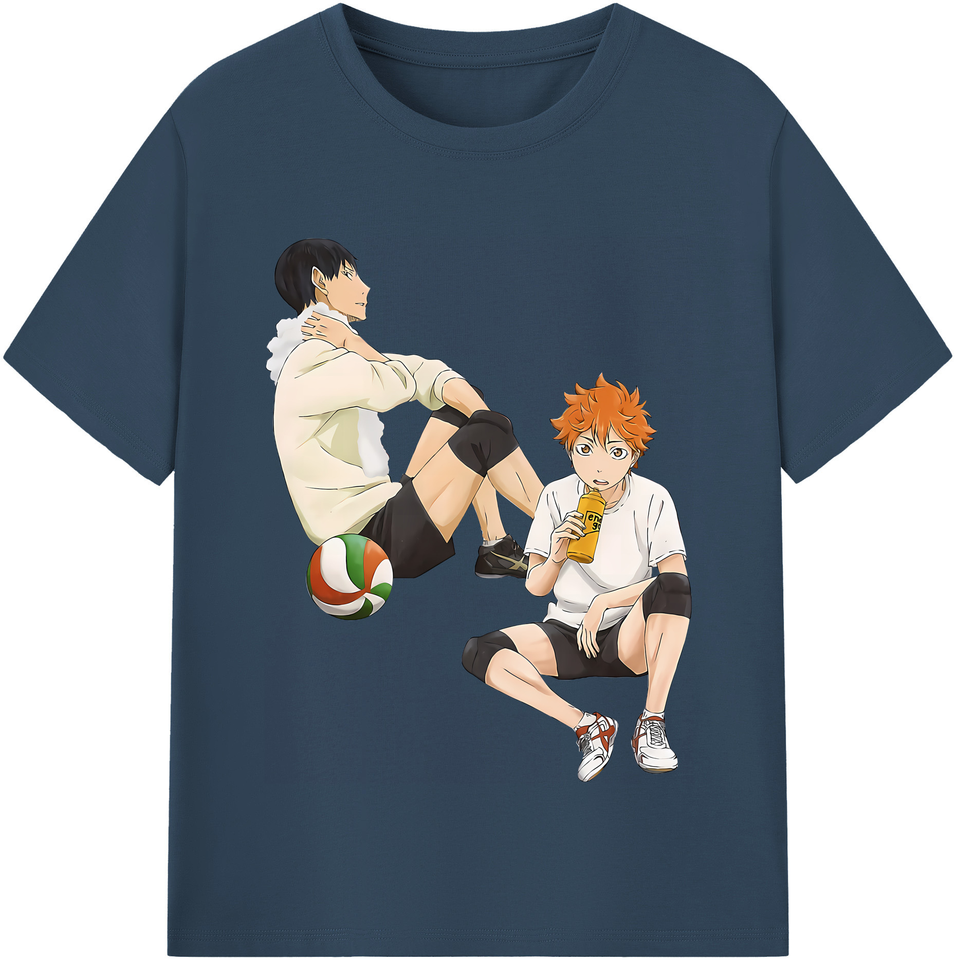 （画像用） ハイキュー!! Haikyu!! 綿100％半袖Tシャツ（フロントプリント）