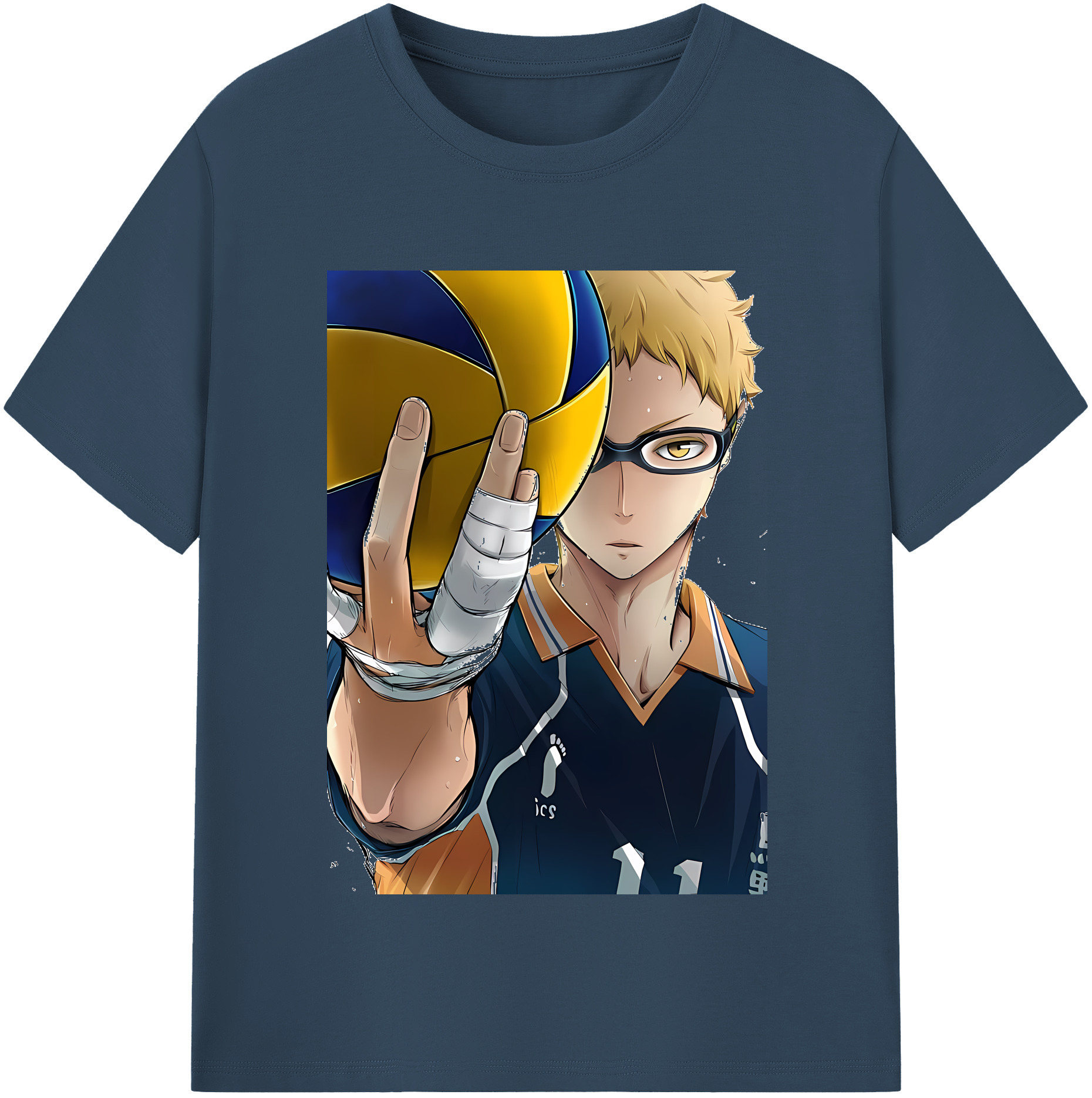 （画像用） ハイキュー!! Haikyu!! 綿100％半袖Tシャツ（フロントプリント）