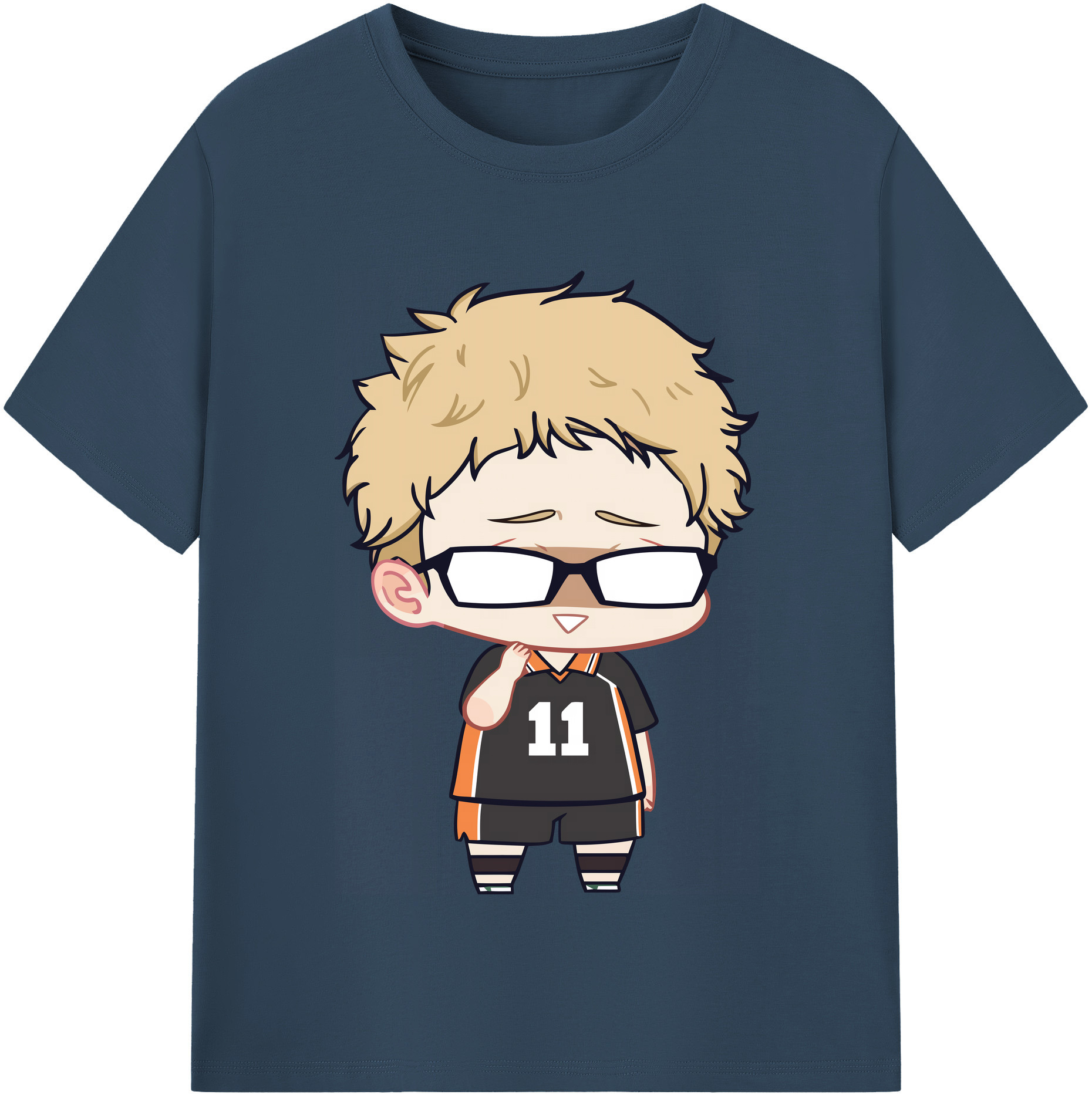 （画像用） ハイキュー!! Haikyu!! 綿100％半袖Tシャツ（フロントプリント）