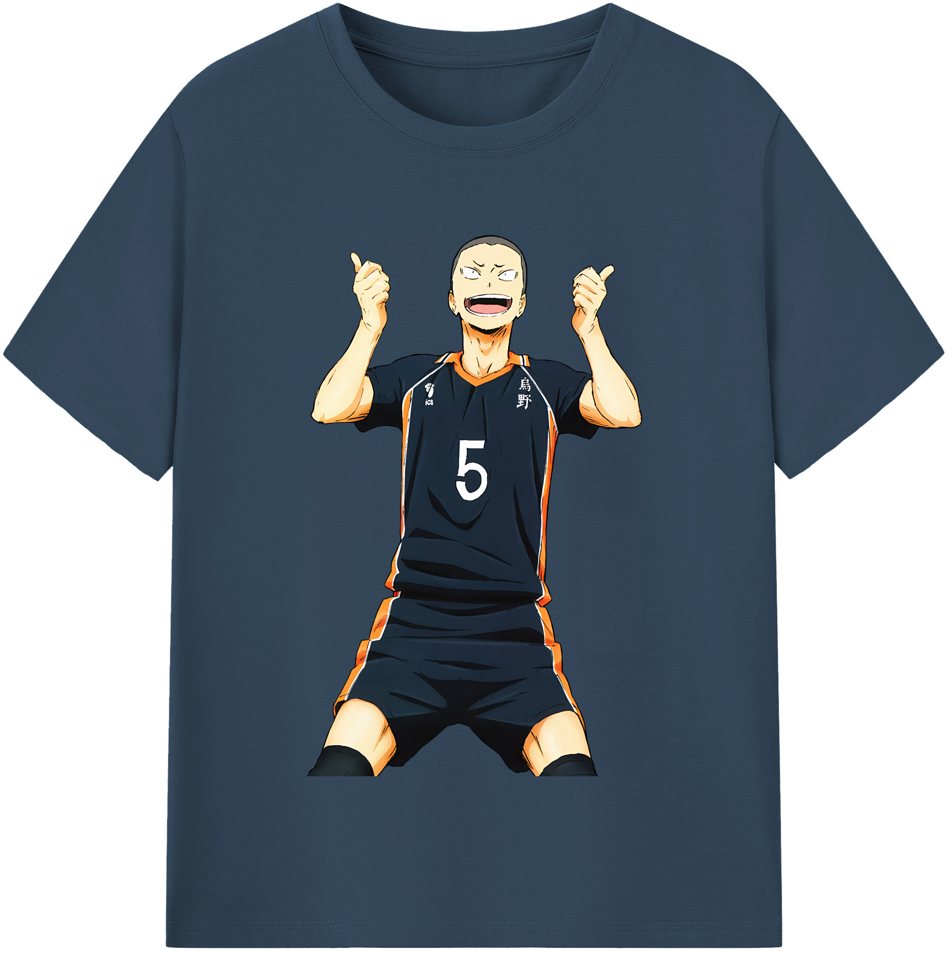 （画像用） ハイキュー!! Haikyu!! 綿100％半袖Tシャツ（フロントプリント）