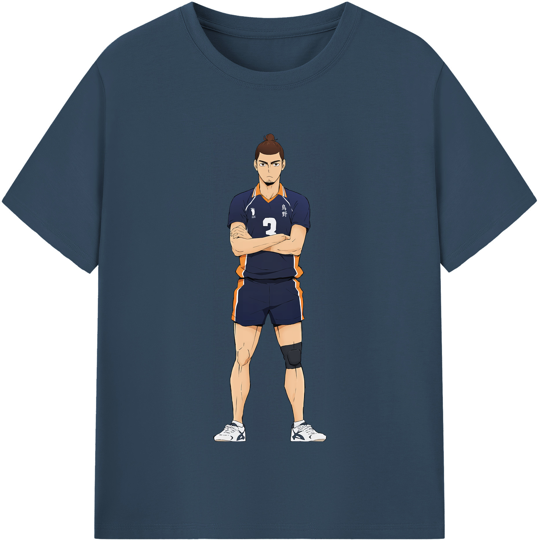 （画像用） ハイキュー!! Haikyu!! 綿100％半袖Tシャツ（フロントプリント）
