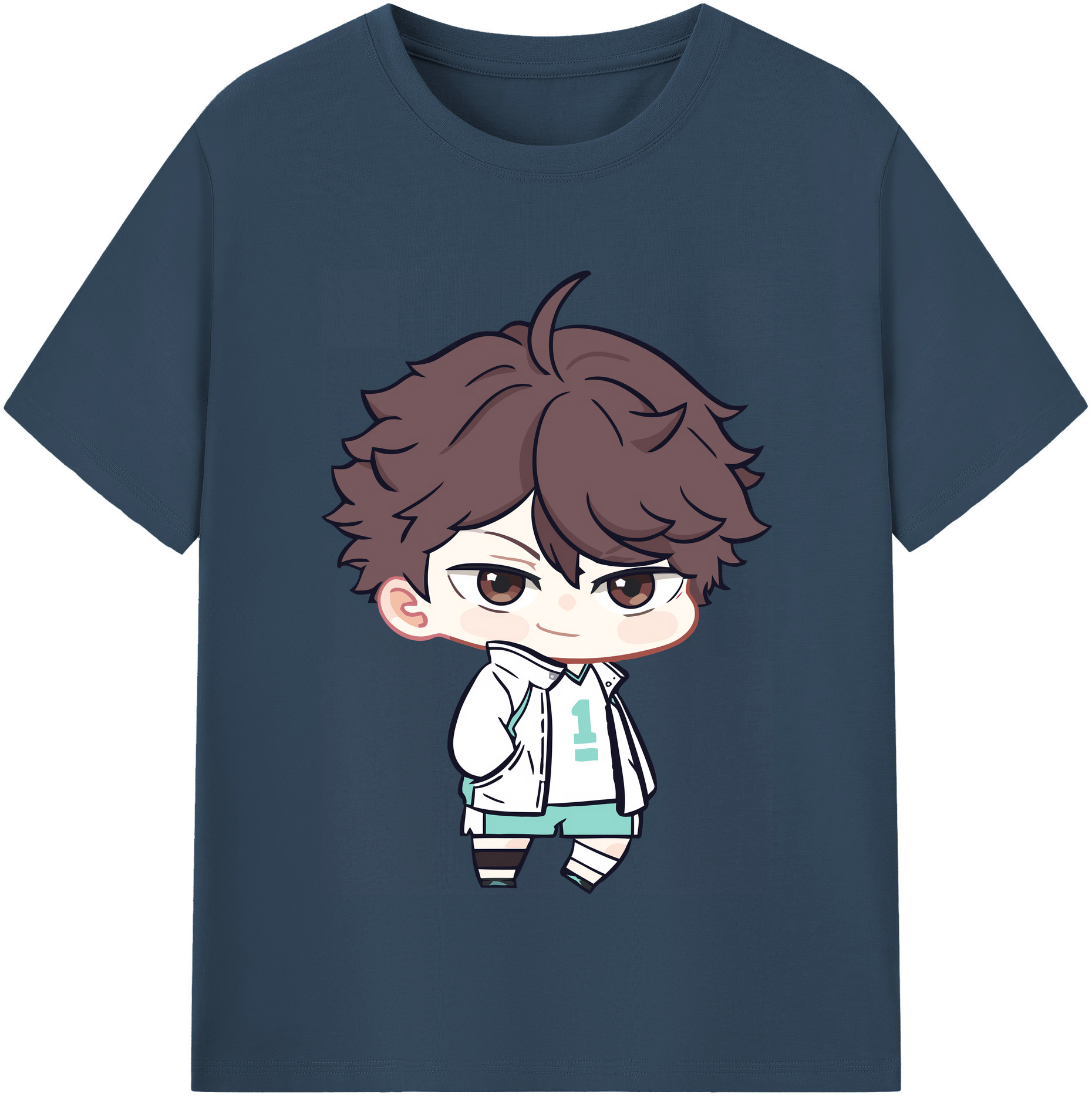 （画像用） ハイキュー!! Haikyu!! 綿100％半袖Tシャツ（フロントプリント）
