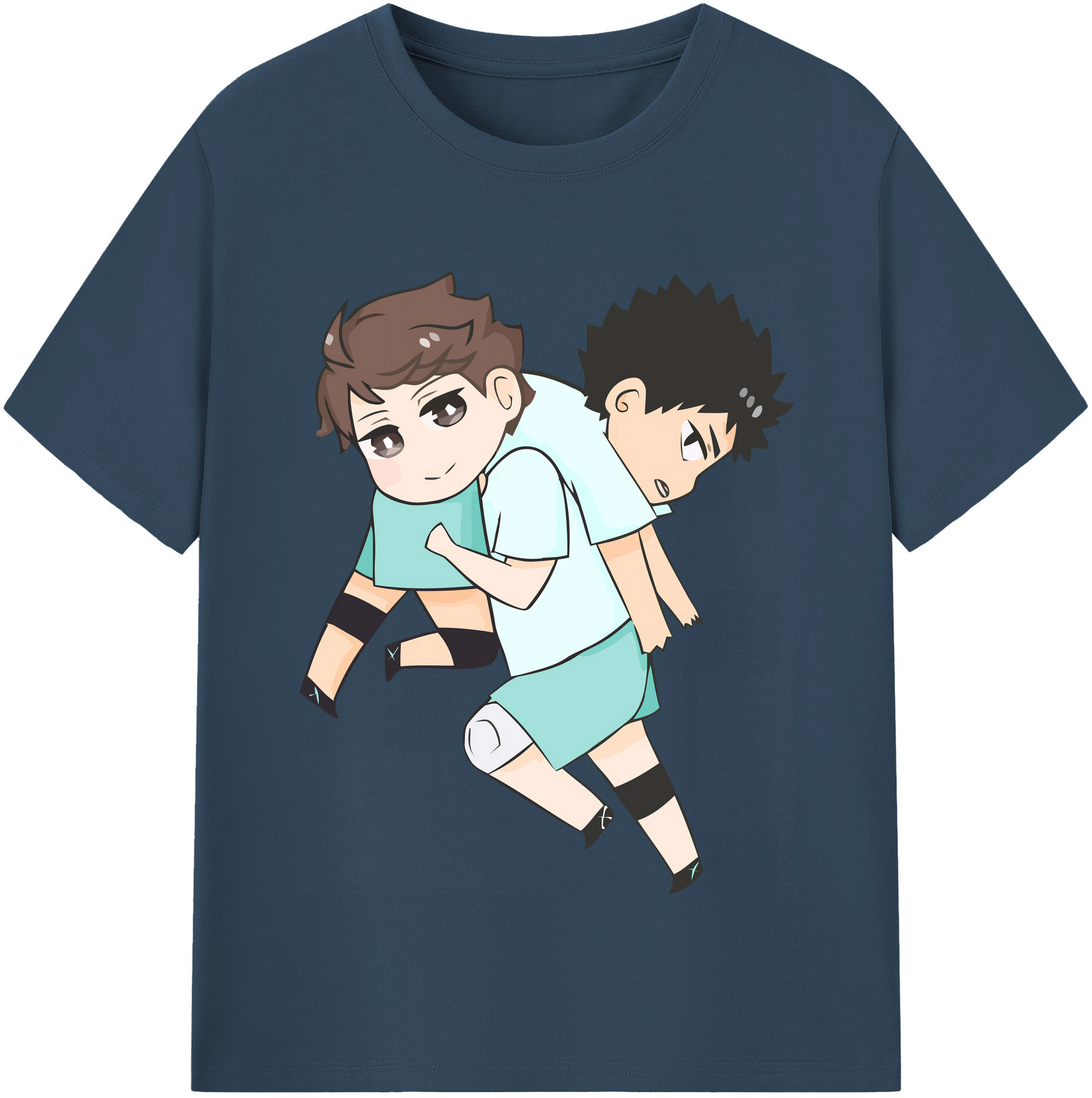 （画像用） ハイキュー!! Haikyu!! 綿100％半袖Tシャツ（フロントプリント）