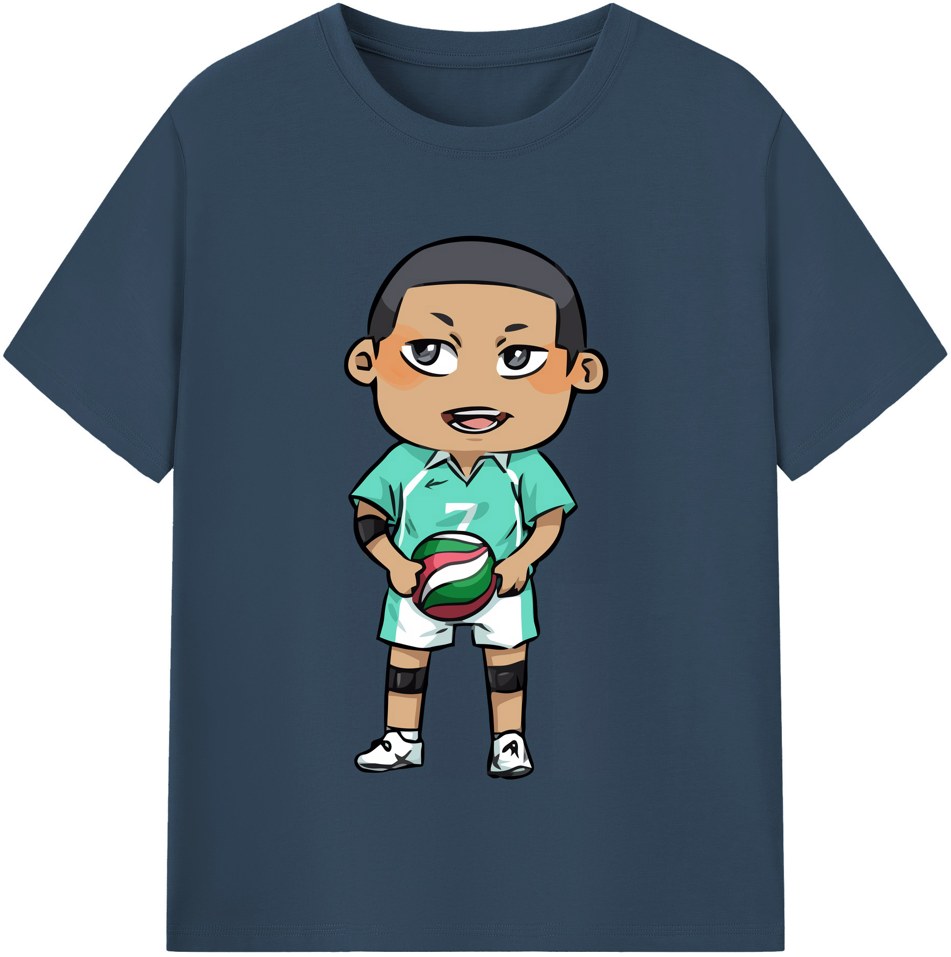 （画像用） ハイキュー!! Haikyu!! 綿100％半袖Tシャツ（フロントプリント）