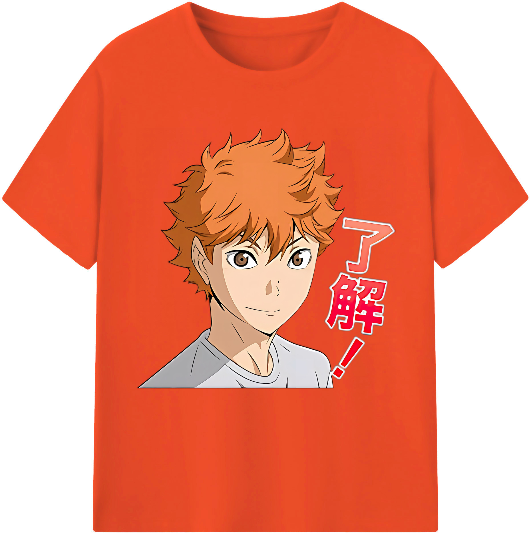 （画像用） ハイキュー!! Haikyu!! 綿100％半袖Tシャツ（フロントプリント）