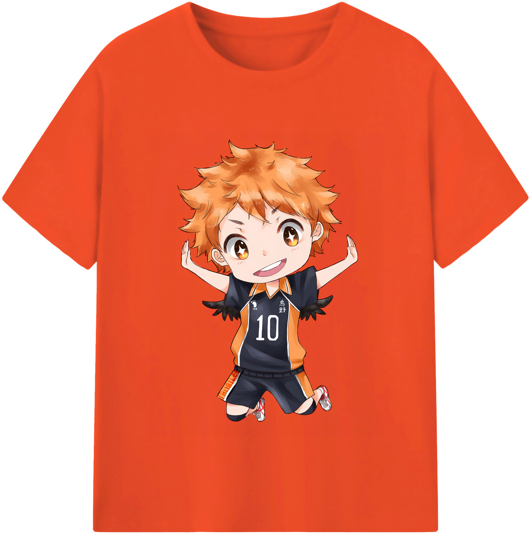 （画像用） ハイキュー!! Haikyu!! 綿100％半袖Tシャツ（フロントプリント）