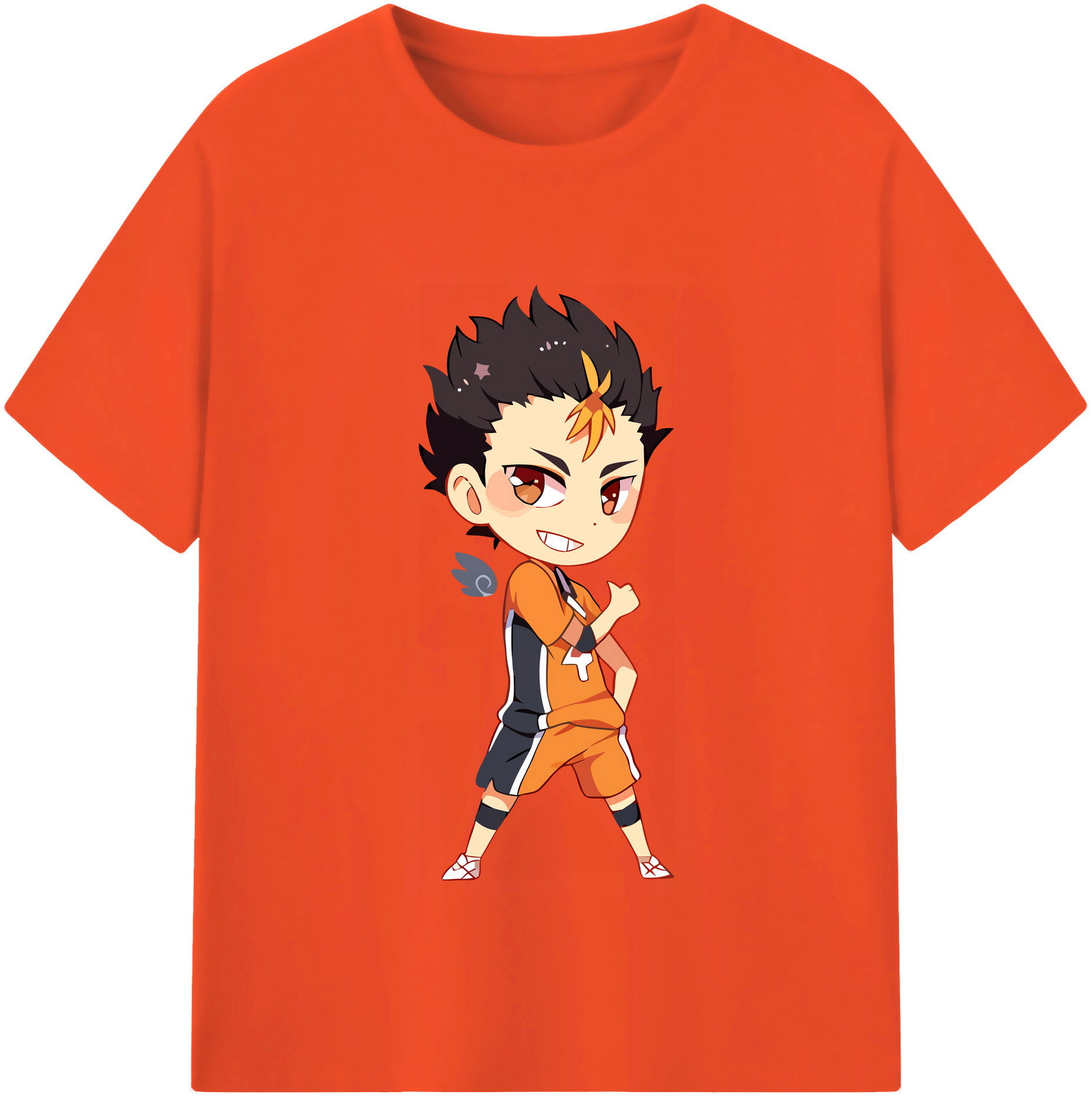 （画像用） ハイキュー!! Haikyu!! 綿100％半袖Tシャツ（フロントプリント）