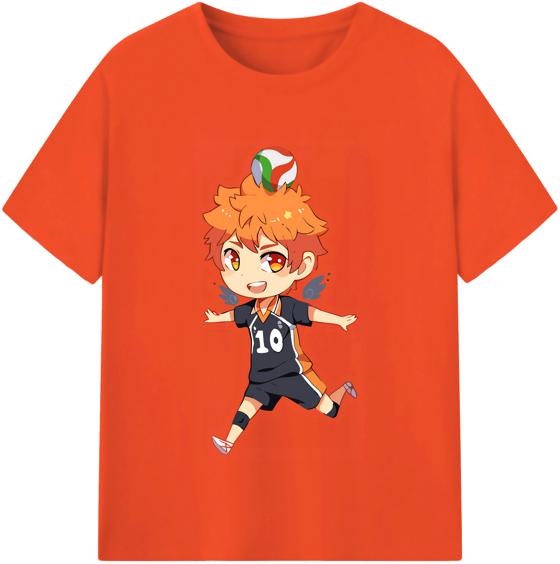 （画像用） ハイキュー!! Haikyu!! 綿100％半袖Tシャツ（フロントプリント）