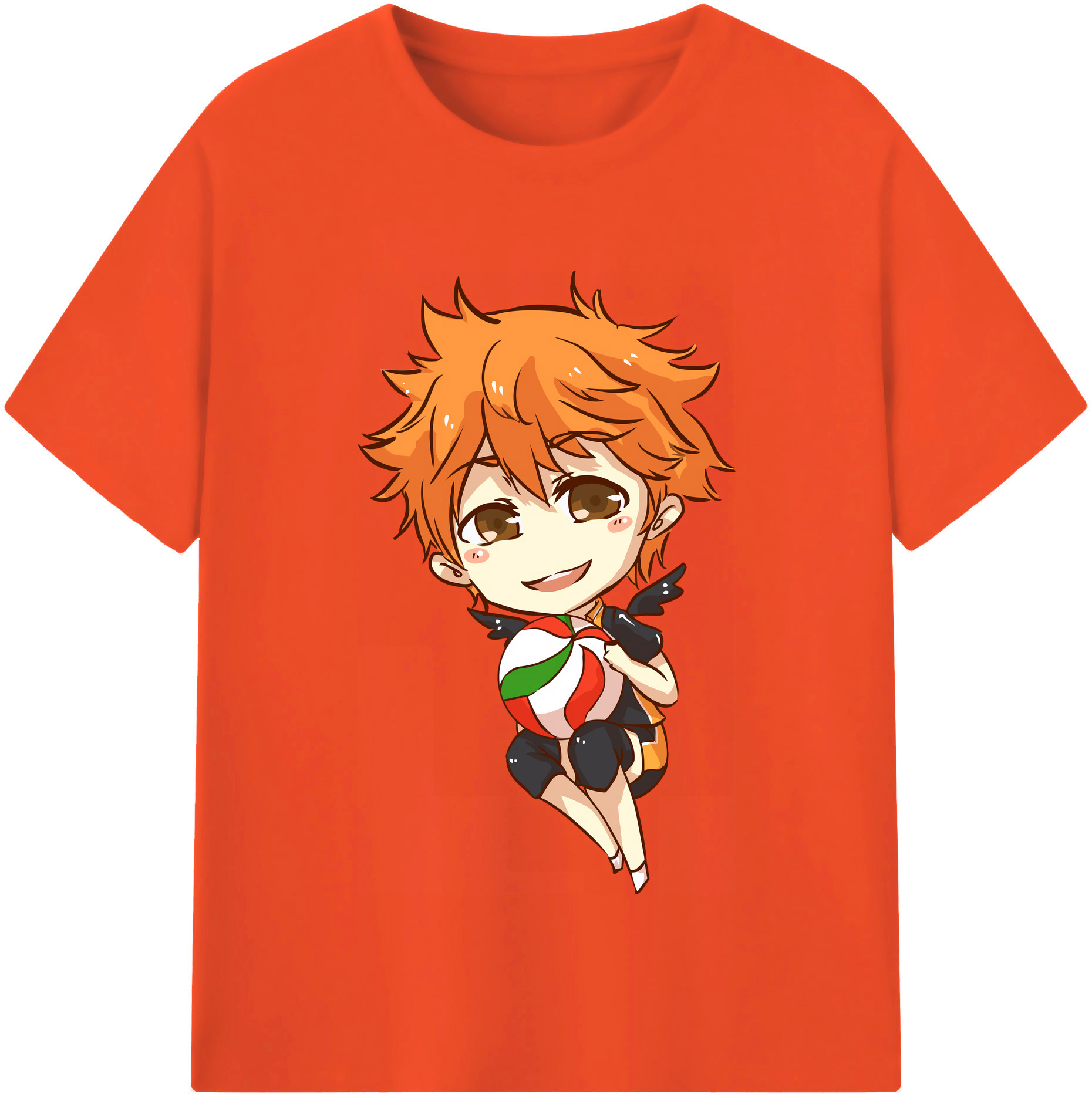 （画像用） ハイキュー!! Haikyu!! 綿100％半袖Tシャツ（フロントプリント）