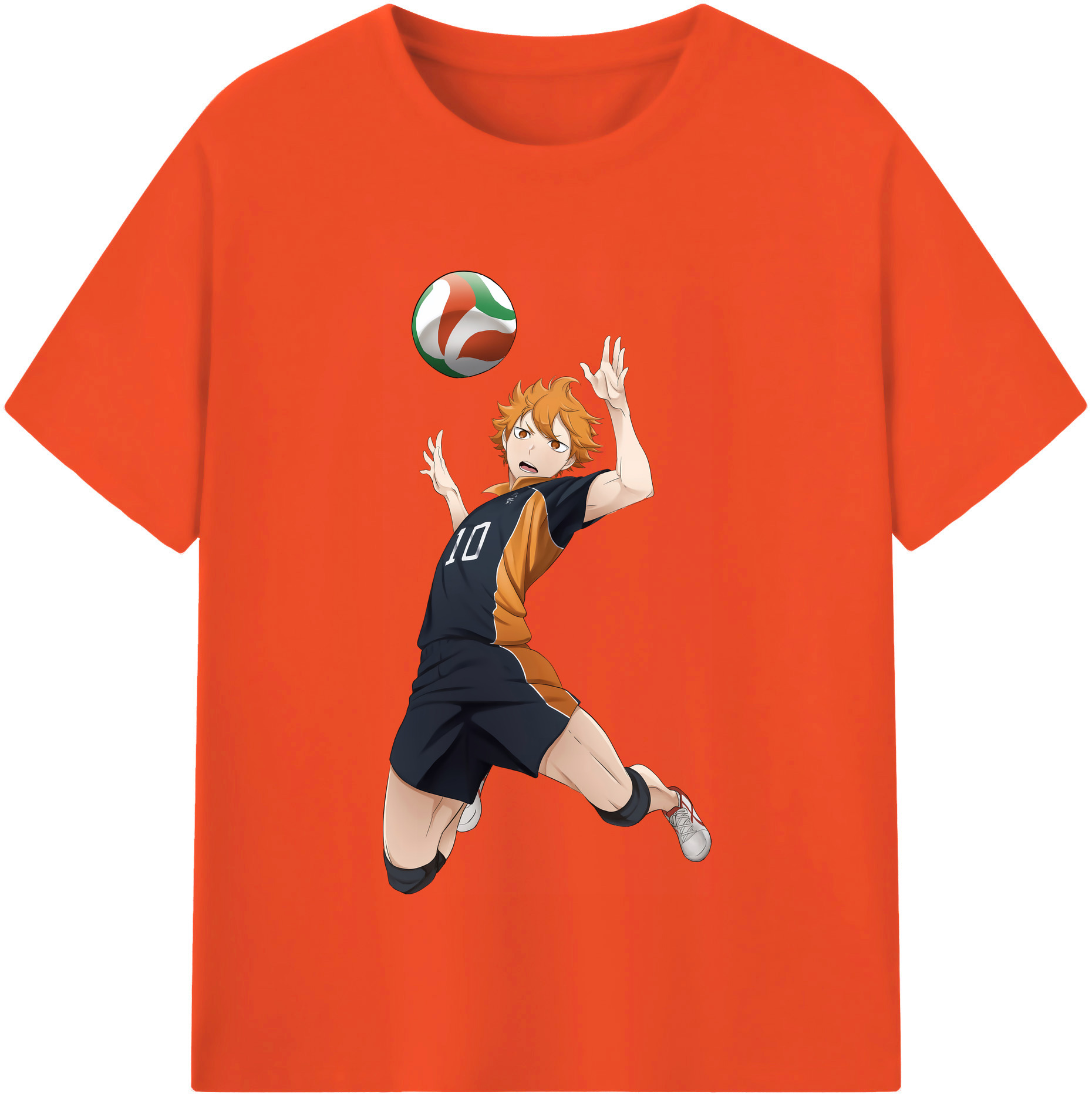 （画像用） ハイキュー!! Haikyu!! 綿100％半袖Tシャツ（フロントプリント）