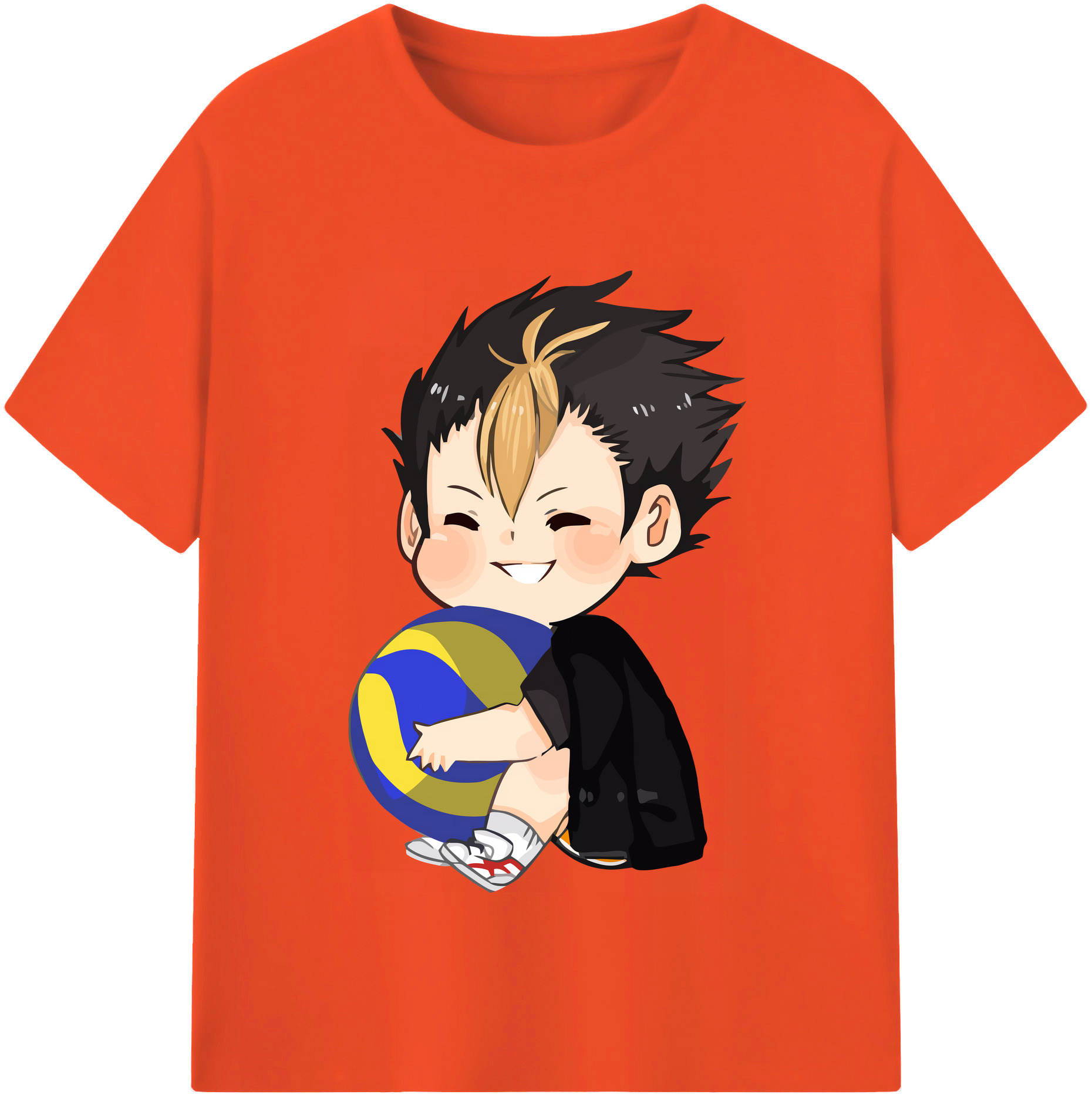 （画像用） ハイキュー!! Haikyu!! 綿100％半袖Tシャツ（フロントプリント）