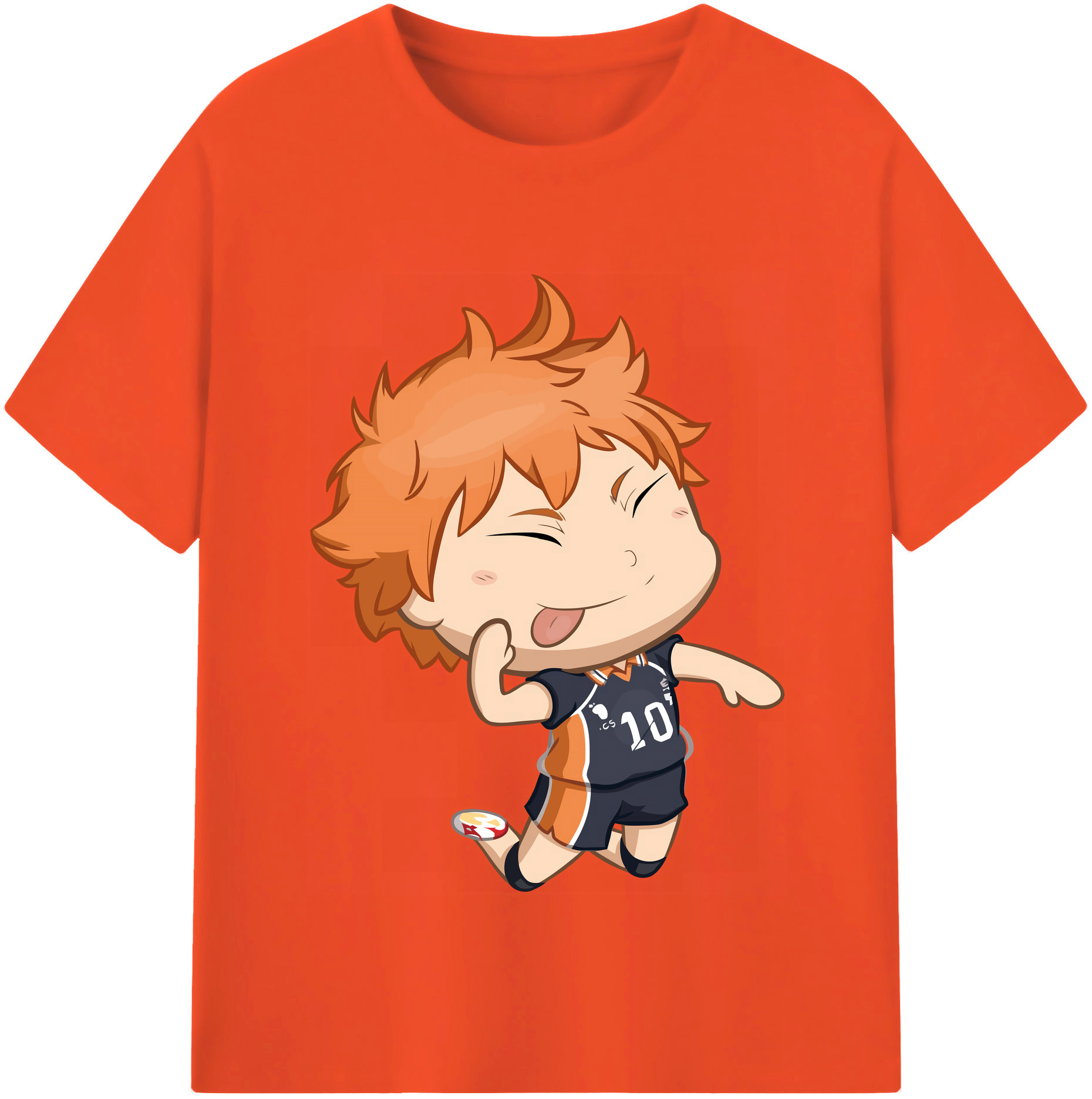 （画像用） ハイキュー!! Haikyu!! 綿100％半袖Tシャツ（フロントプリント）