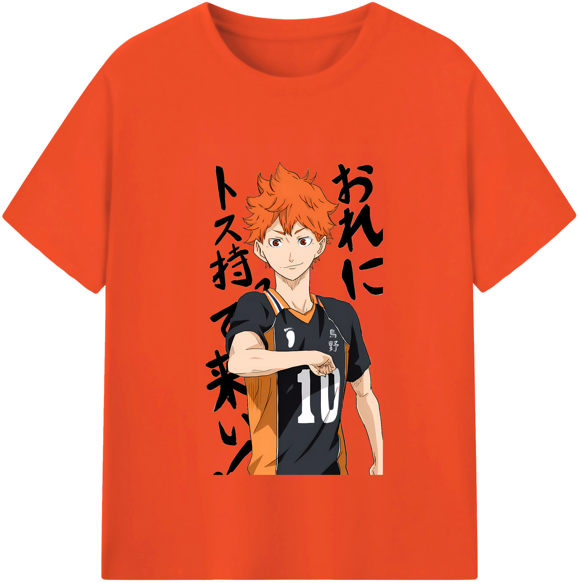 （画像用） ハイキュー!! Haikyu!! 綿100％半袖Tシャツ（フロントプリント）