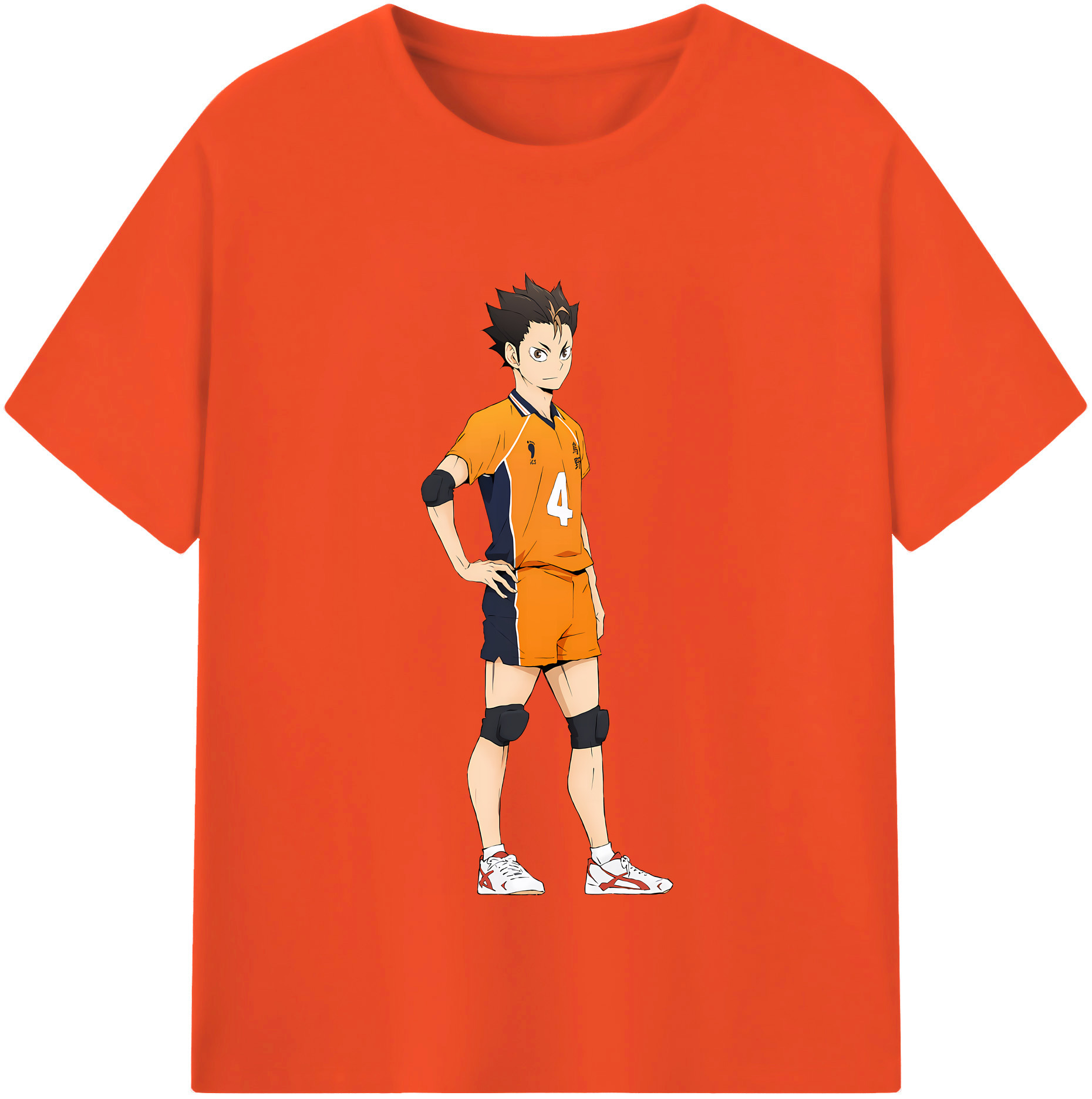 （画像用） ハイキュー!! Haikyu!! 綿100％半袖Tシャツ（フロントプリント）