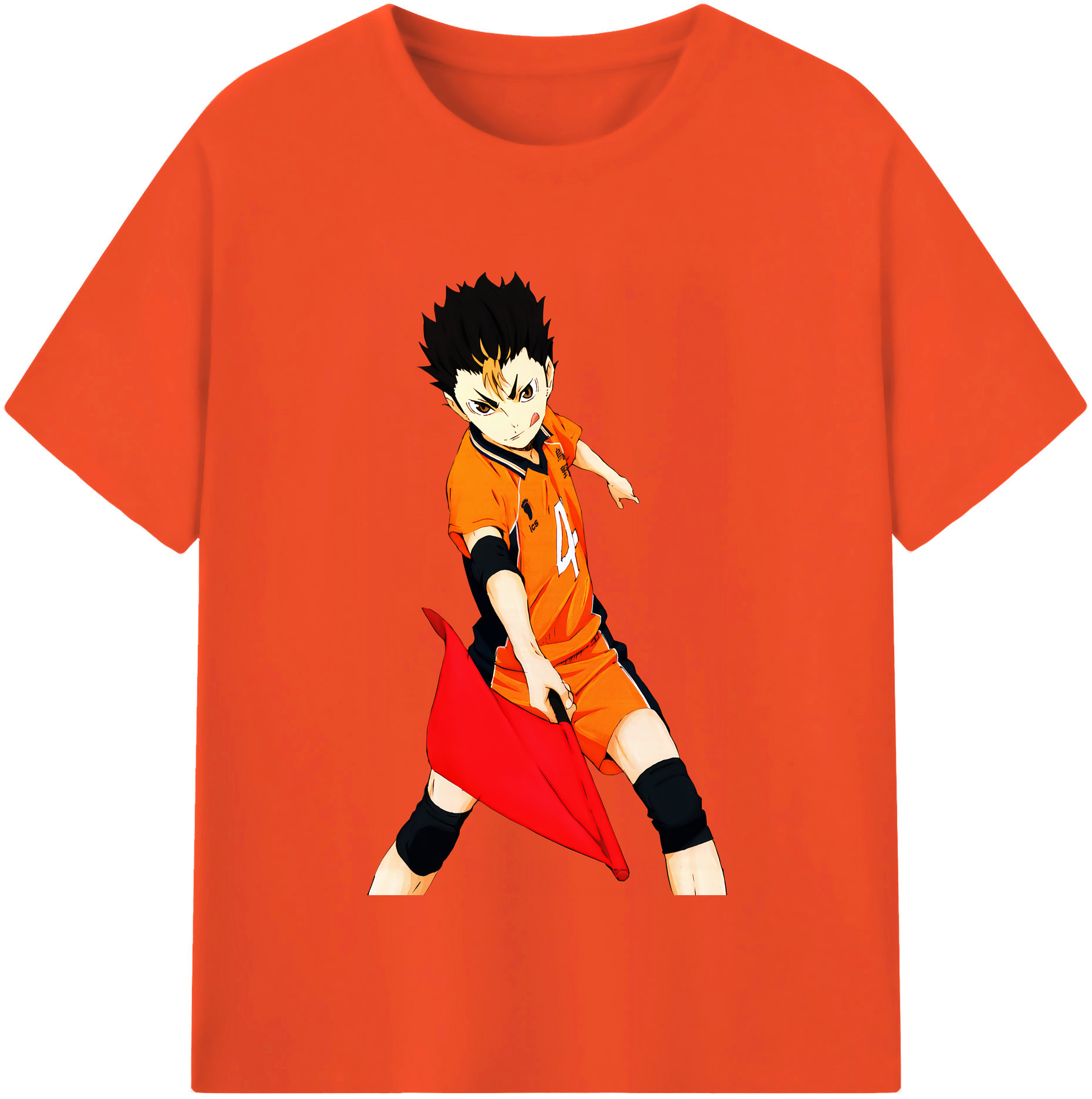 （画像用） ハイキュー!! Haikyu!! 綿100％半袖Tシャツ（フロントプリント）