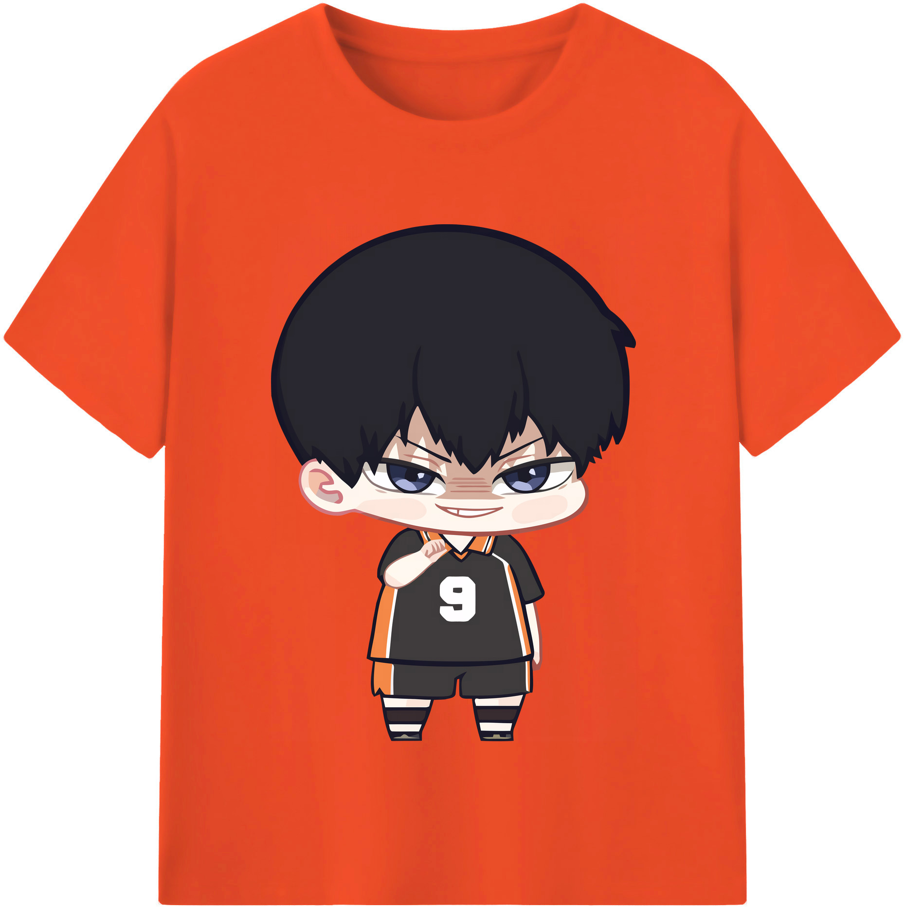 （画像用） ハイキュー!! Haikyu!! 綿100％半袖Tシャツ（フロントプリント）