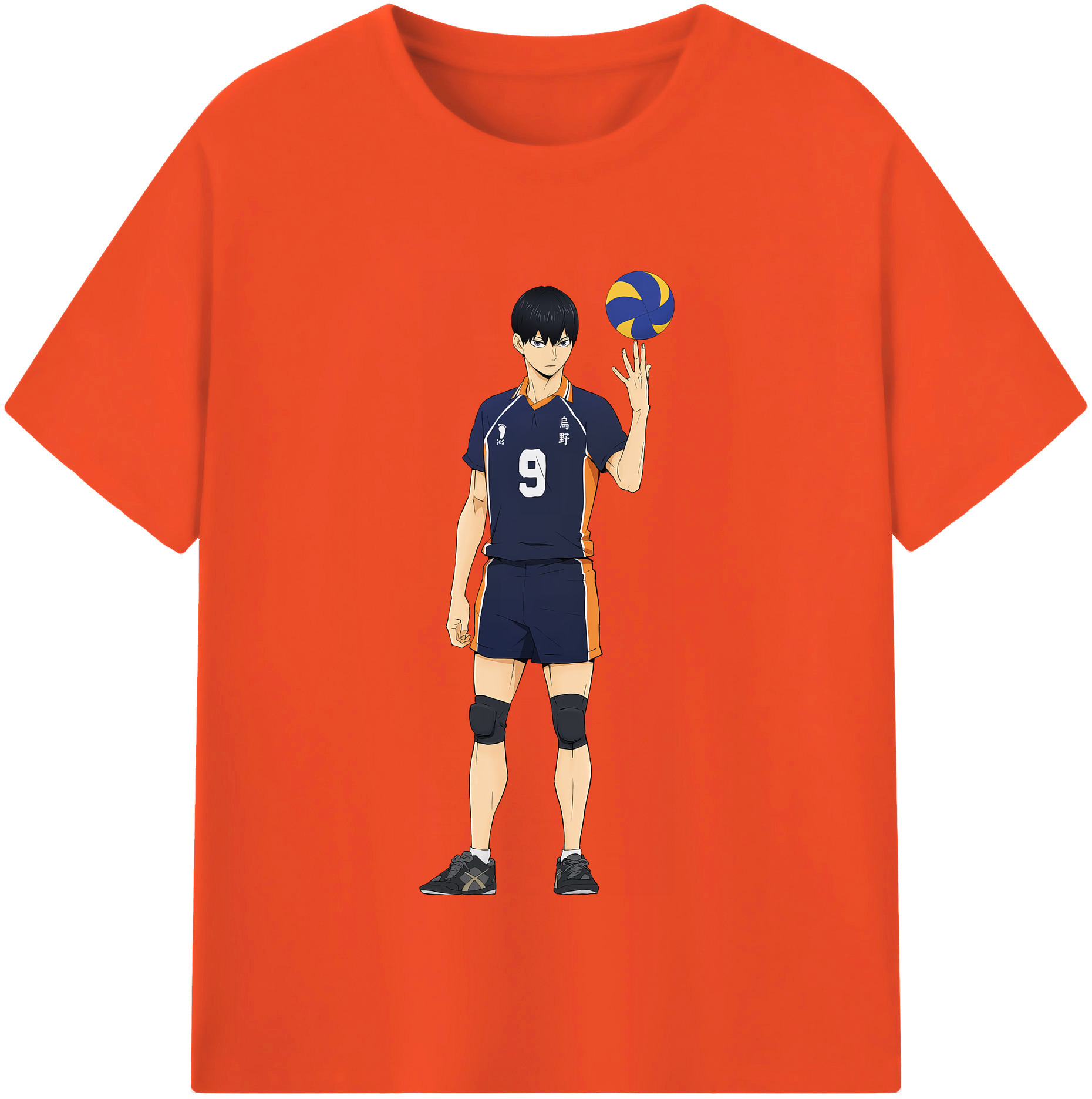 （画像用） ハイキュー!! Haikyu!! 綿100％半袖Tシャツ（フロントプリント）