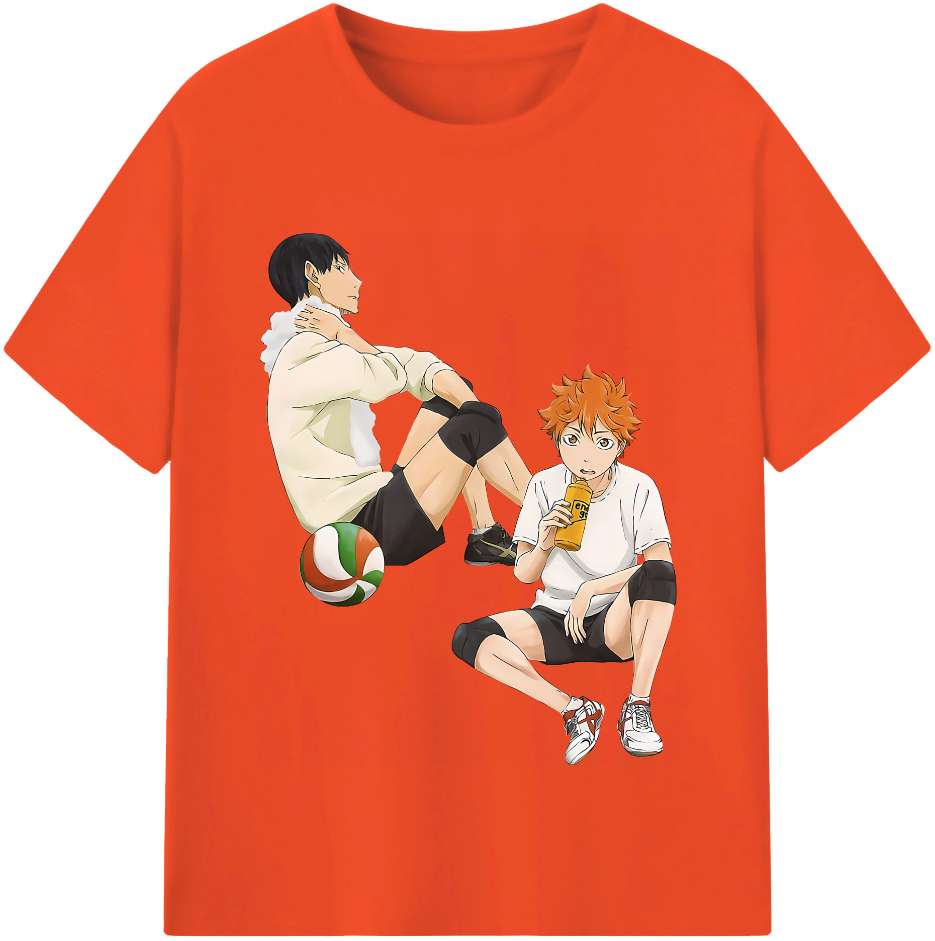 （画像用） ハイキュー!! Haikyu!! 綿100％半袖Tシャツ（フロントプリント）