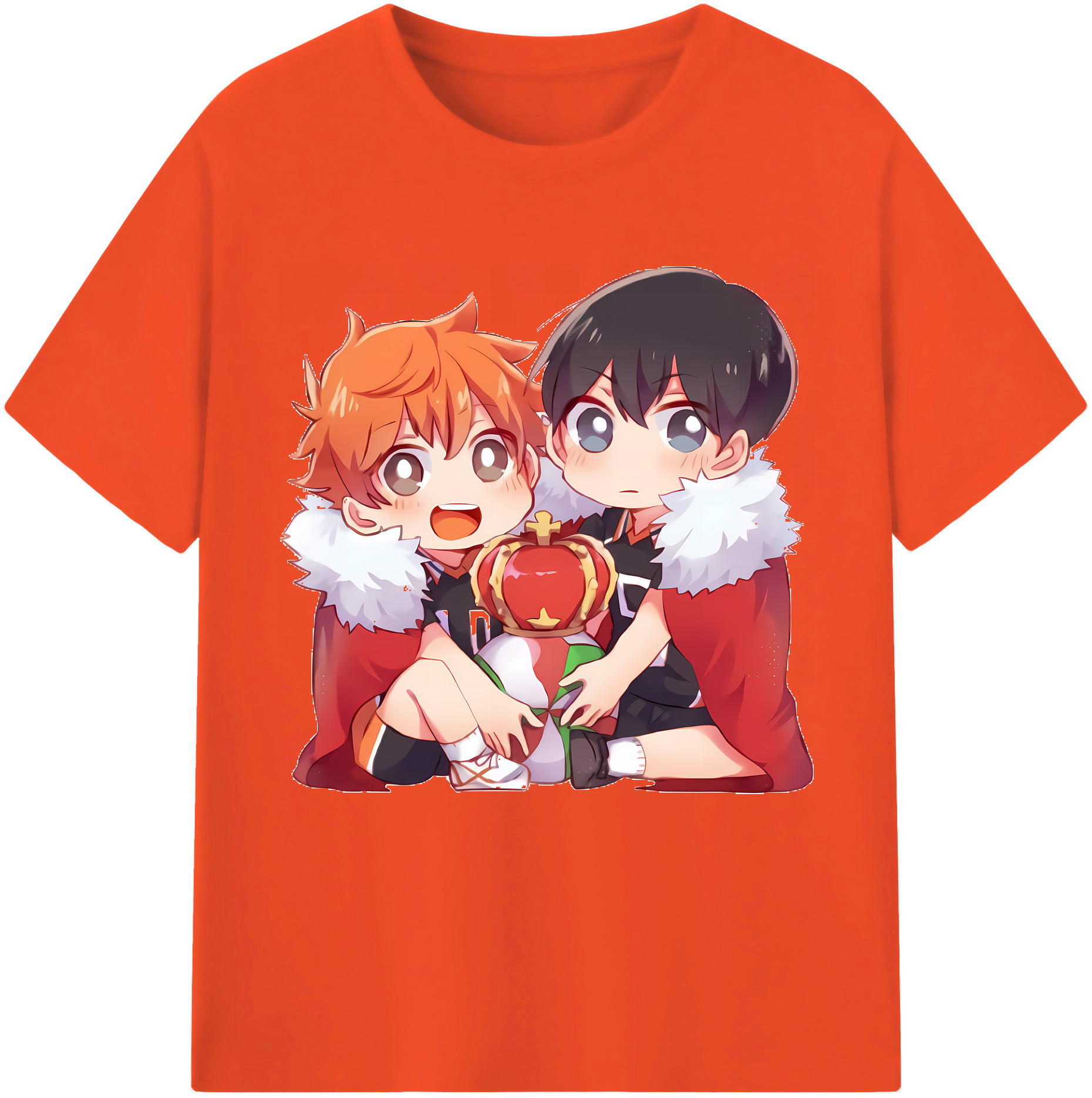 （画像用） ハイキュー!! Haikyu!! 綿100％半袖Tシャツ（フロントプリント）