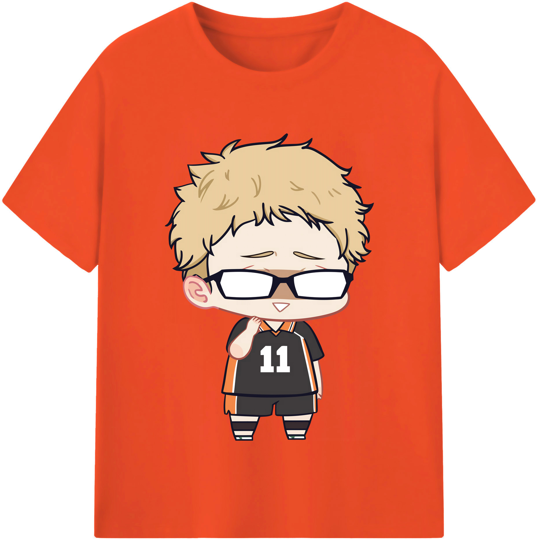 （画像用） ハイキュー!! Haikyu!! 綿100％半袖Tシャツ（フロントプリント）