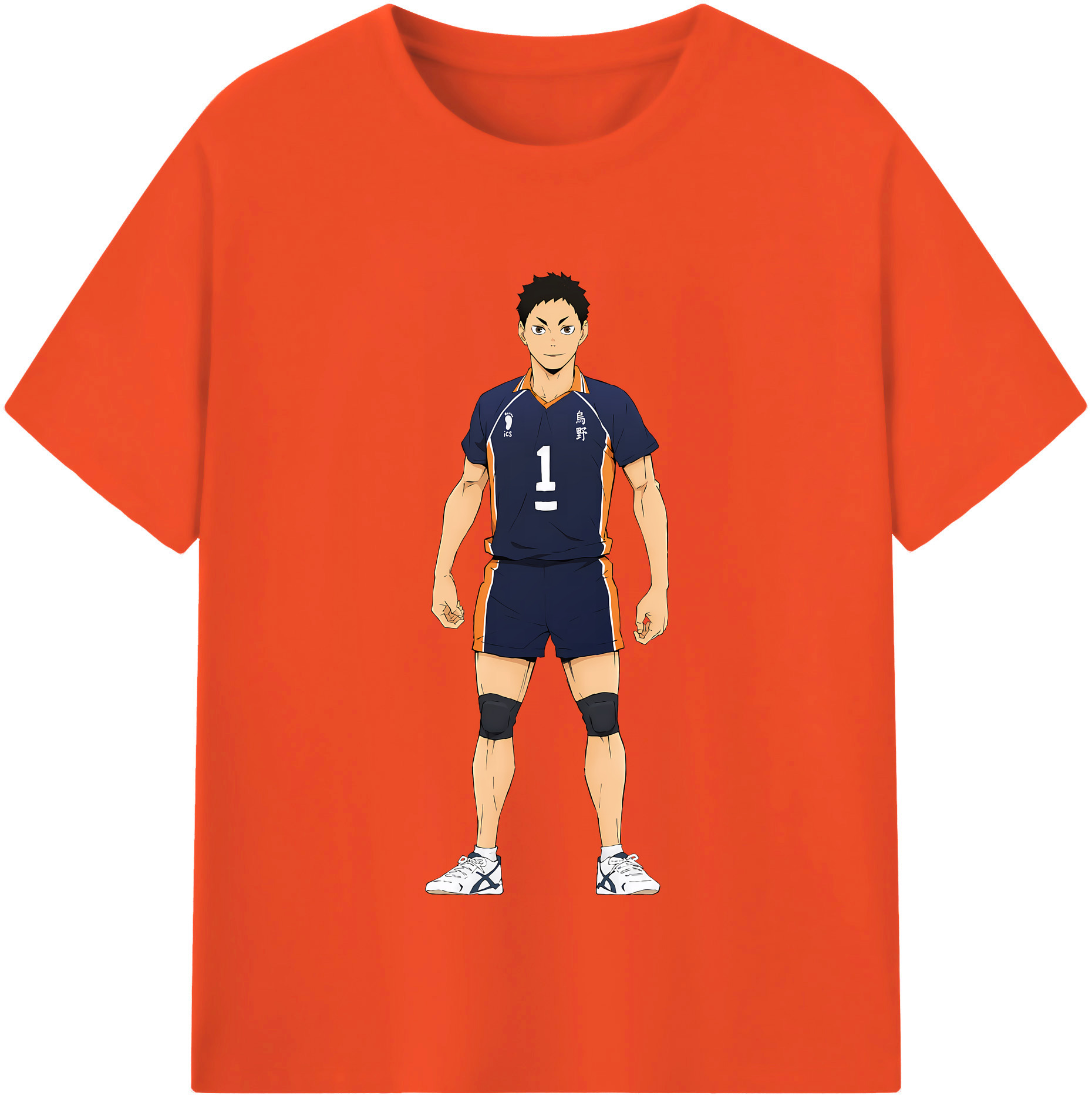 （画像用） ハイキュー!! Haikyu!! 綿100％半袖Tシャツ（フロントプリント）