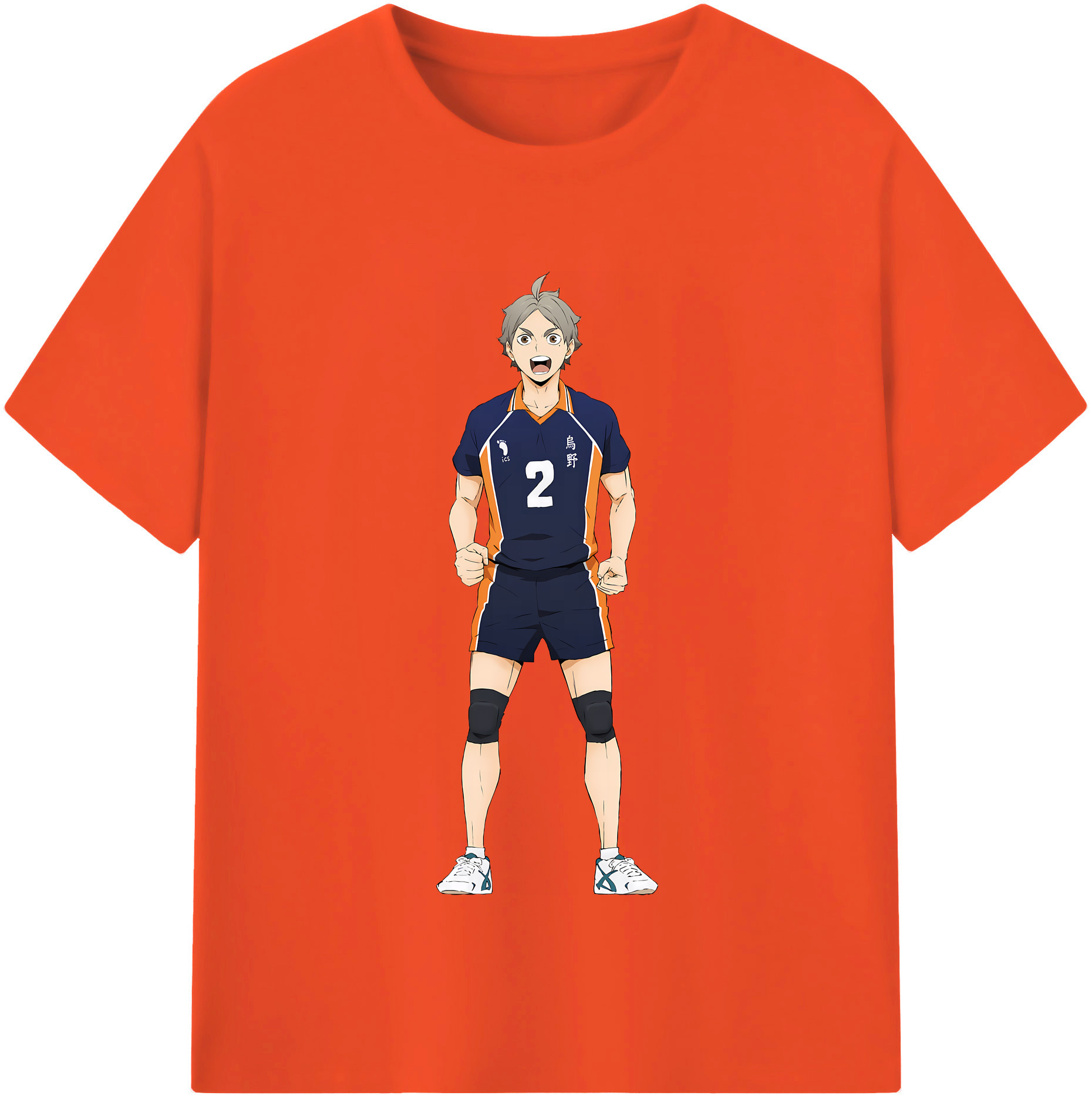 （画像用） ハイキュー!! Haikyu!! 綿100％半袖Tシャツ（フロントプリント）